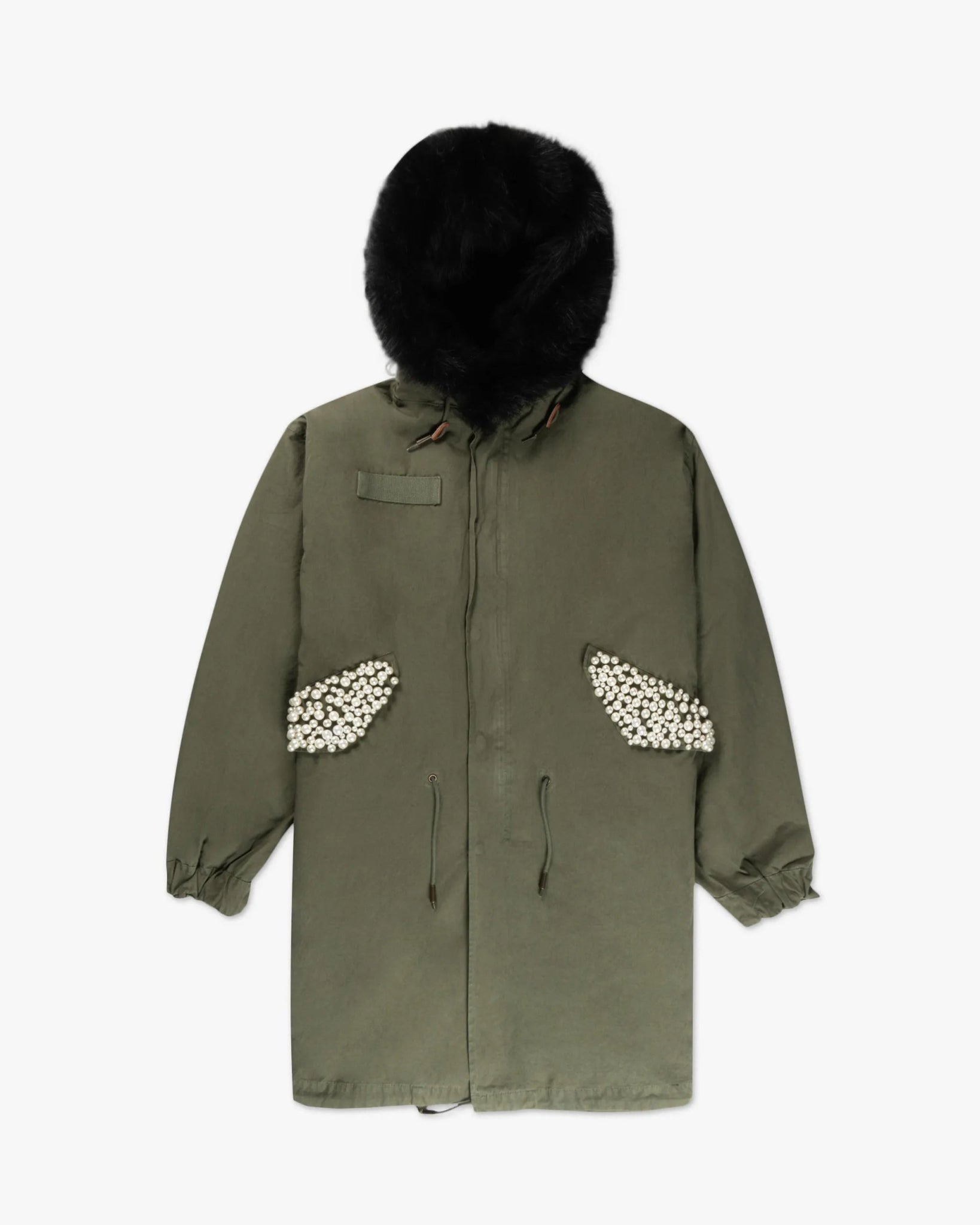 Vintage - Armeeparka mit Perlenbesatz von History Repeats - Coats & Jackets HISTORY REPEATS