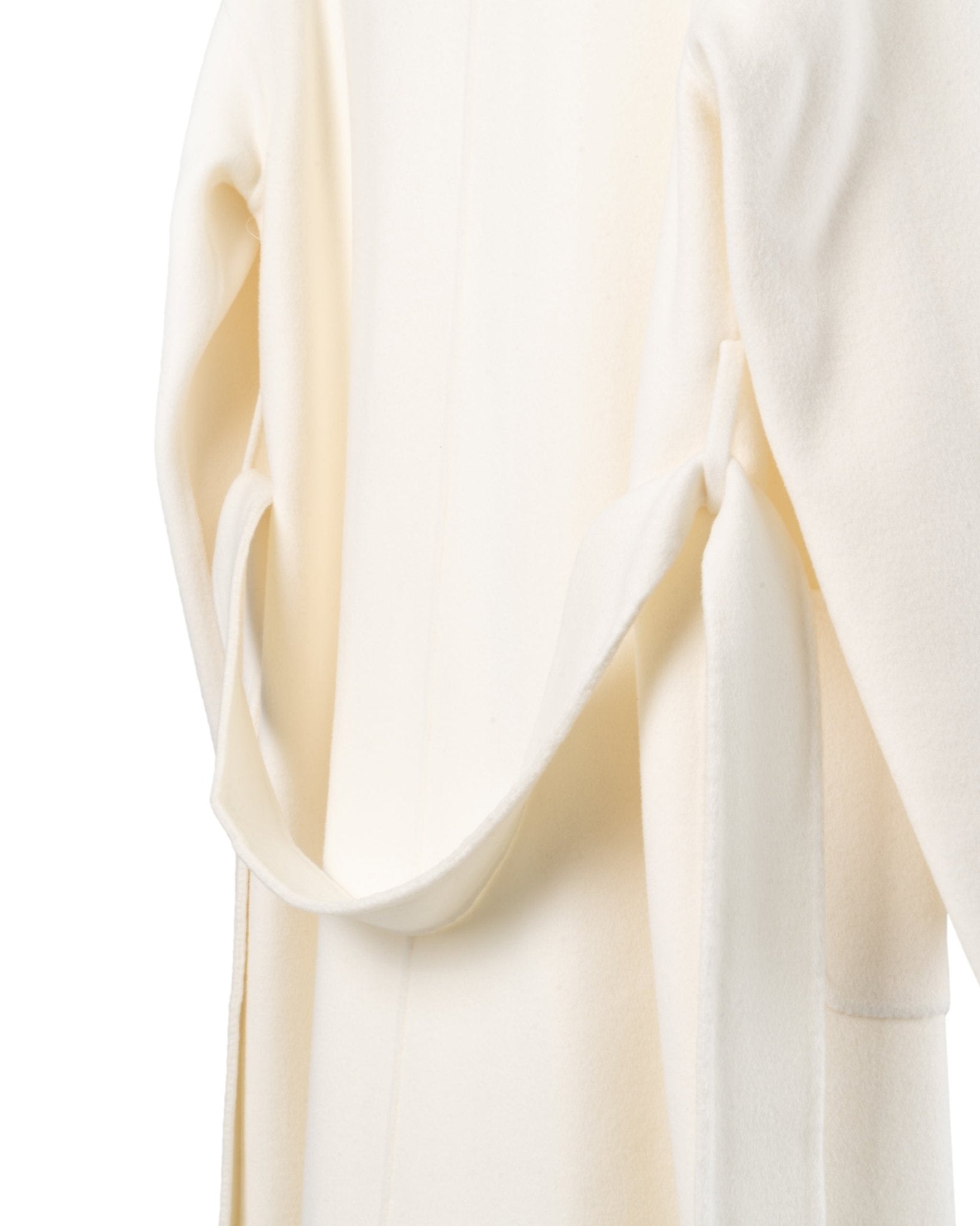 VITTORIA B | LONG BELTED UNLINED COAT - Coats & Jackets VITTORIA B