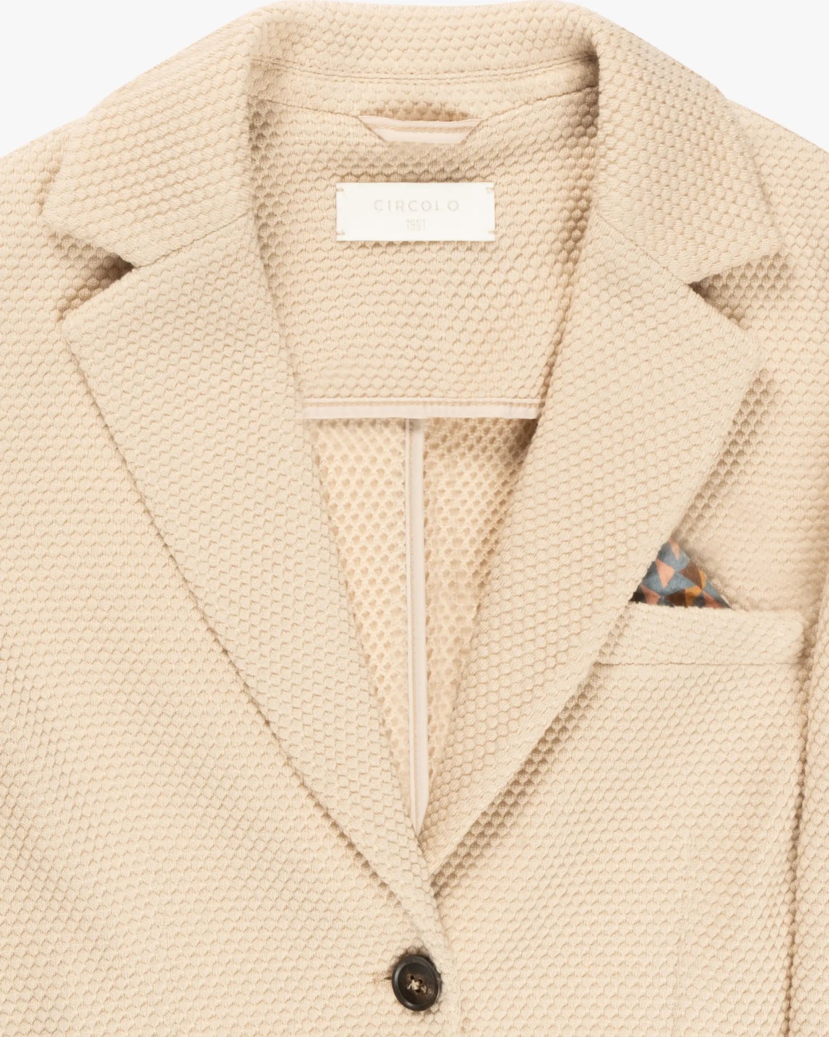 Waffel - Piqué Blazer von Circolo - Blazers CIRCOLO 1901