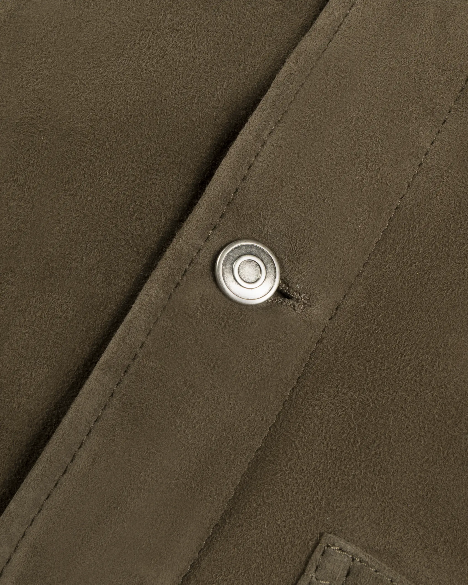 Waldgrüne Suede Leder Jacke von Giorgio Brato - Coats & Jackets GIORGIO BRATO