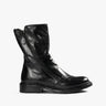 Waschschwarze Doppelreißverschlussstiefel von Cordwainer - Shoes CORDWAINER