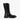 Waschschwarze Mittelhohe Biker Suede Stiefel von Cordwainer - Shoes CORDWAINER