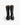 Waschschwarze Mittelhohe Biker Suede Stiefel von Cordwainer - Shoes CORDWAINER