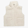 Weiße Fake Fur Kurz Weste von Betta Corradi - Vests BETTA CORADI