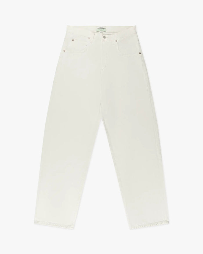 Weiße Fusion Weit Geschnittene Jeanshose von Agolde