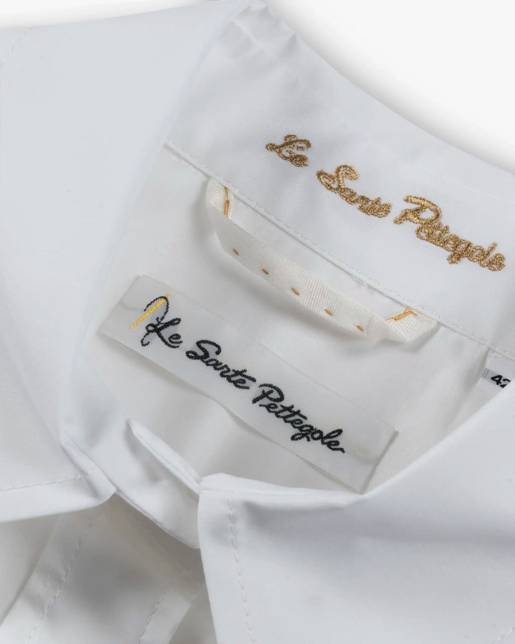 Weiße reguläre gefittete Bluse von Le Sarte Pettegole - Blouses LE SARTE