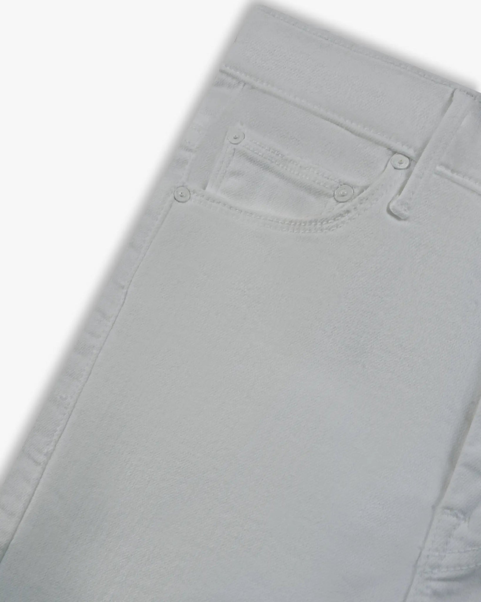Weiße The Weekender Jeans Hose von Mother - Denim MOTHER