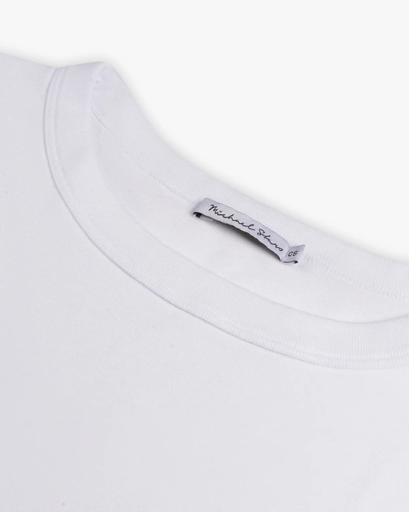Weißes Bootsneck - Rippen - Shirt mit 3/4 - Ärmeln von Michael Stars - Shirts MICHAEL STARS