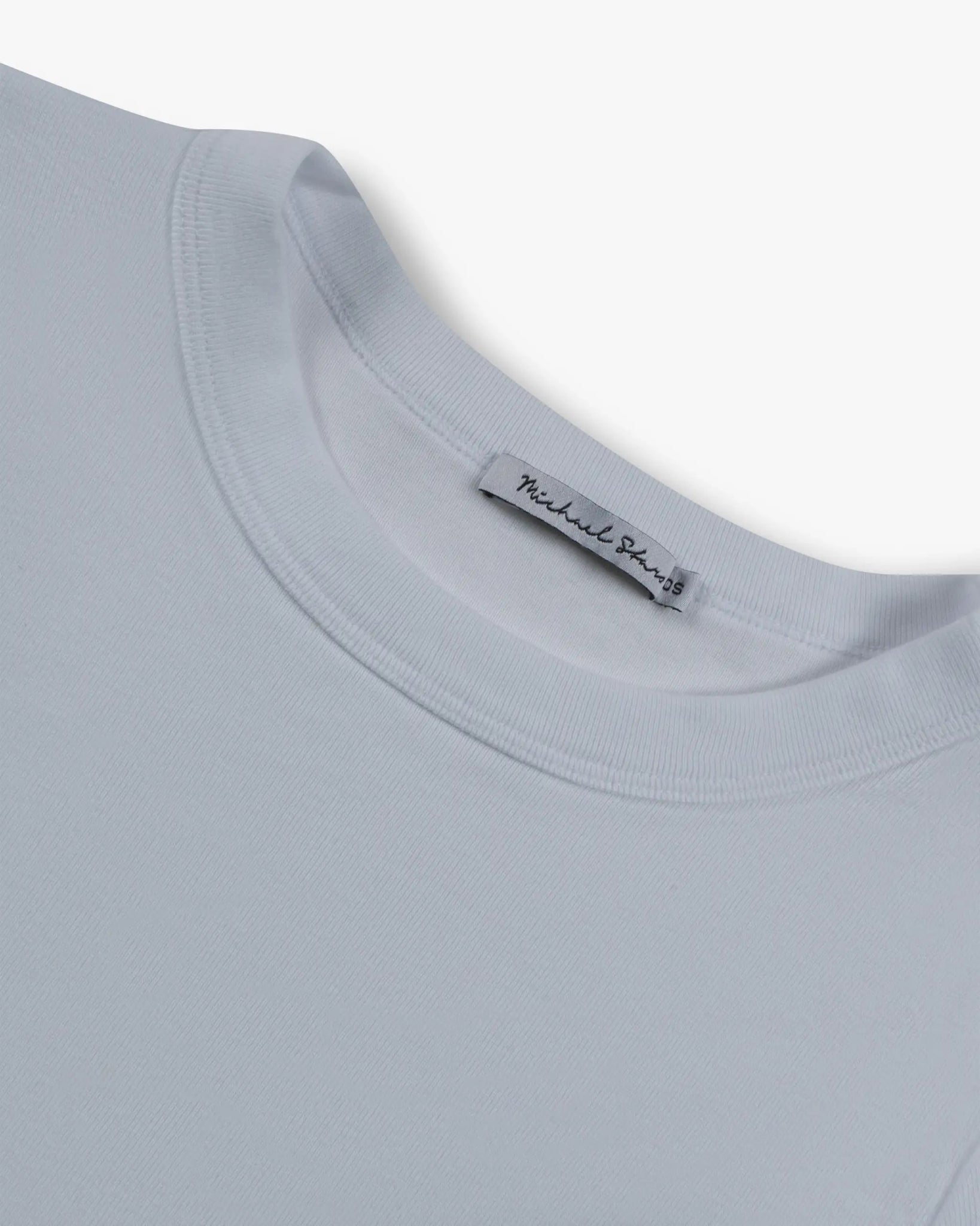 Weißes Crew Neck Half Sleeve T-Shirt von Michael Stars - Shirts MICHAEL STARS