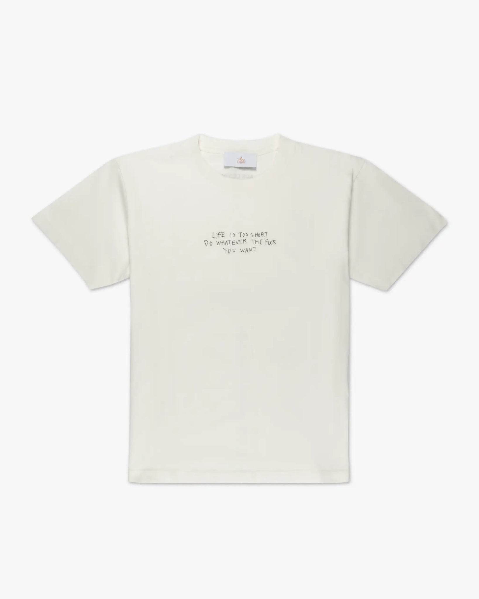 Weißes Live T-Shirt von Ace Denim - Shirts ACE DENIM