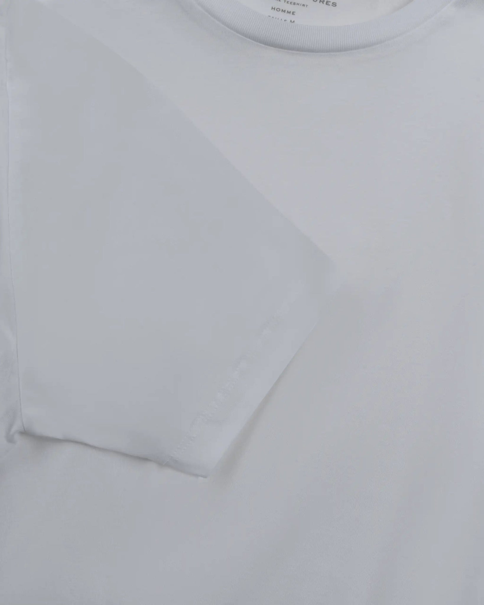 Weißes Rundhalbsarm T-Shirt von Majestic Filatures - Shirts MAJESTIC