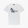 Weißes Tailliertes T-Shirt von Simeon Farrar - Shirts SIMEON FARRAR