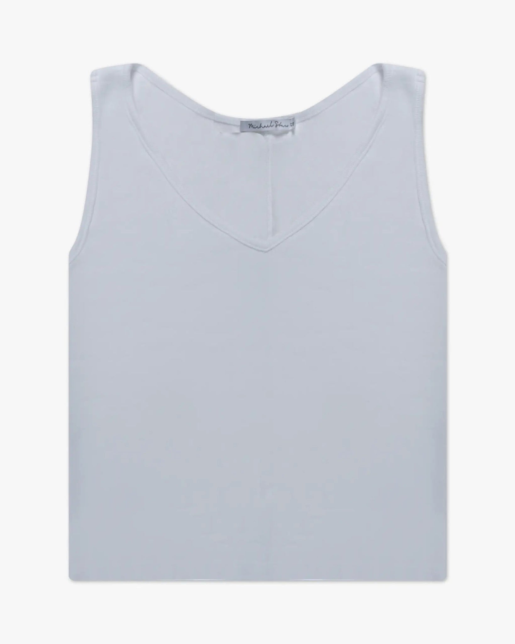 Weißes V - Neck Tank Top von Michael Stars - Shirts MICHAEL STARS