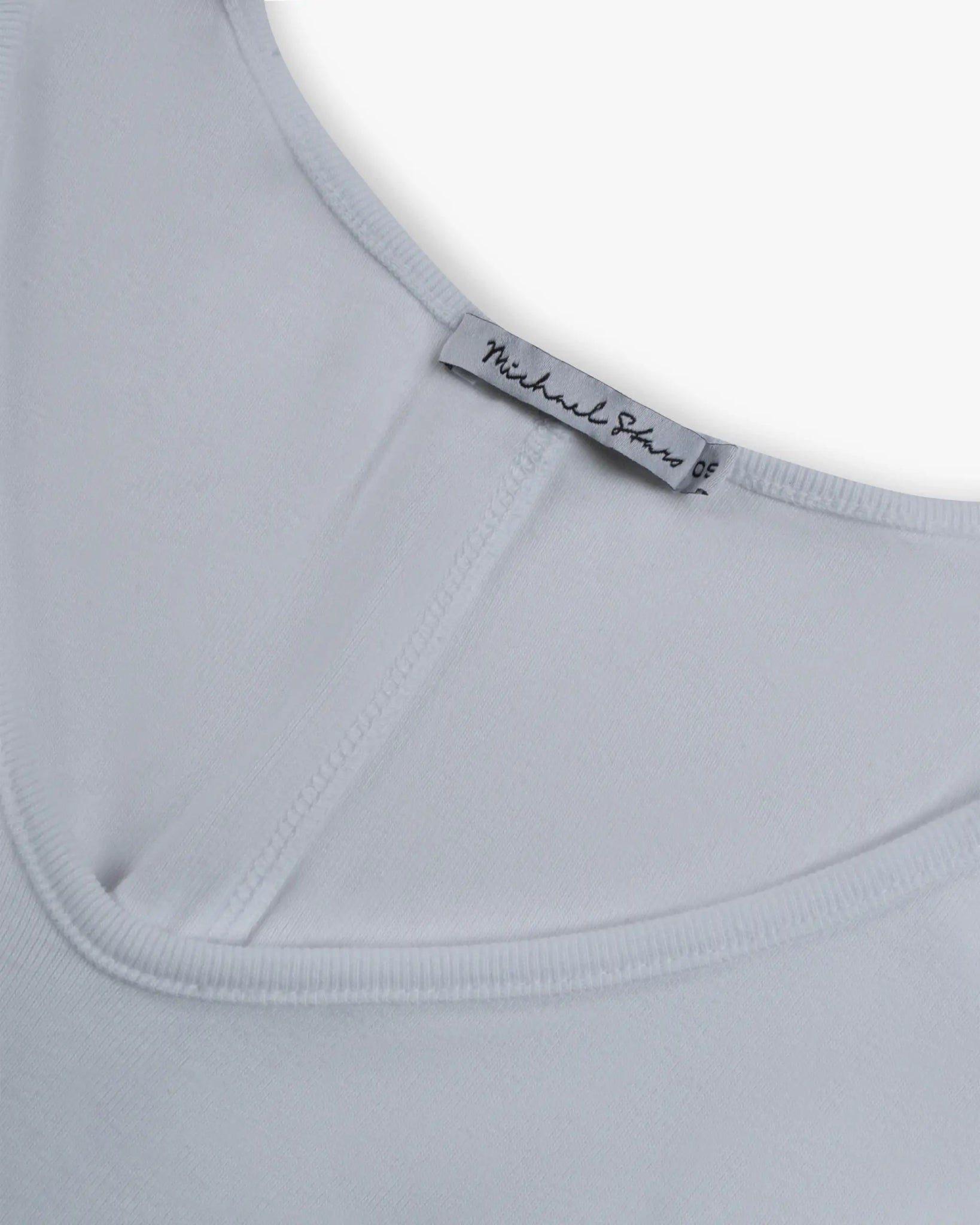 Weißes V - Neck Tank Top von Michael Stars - Shirts MICHAEL STARS