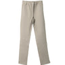 WHITE T | STRETCH LEATHER CHINO - Trousers WHITET