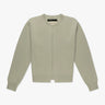 Wolkengrauer Mini Bomber von Freckenberger - Knitwear FRENCKENBERGER