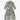 Zebra Bedrucktes Baumwollstretch Kleid mit Samantha Besatz von La Camicia - Dresses LA CAMICIA