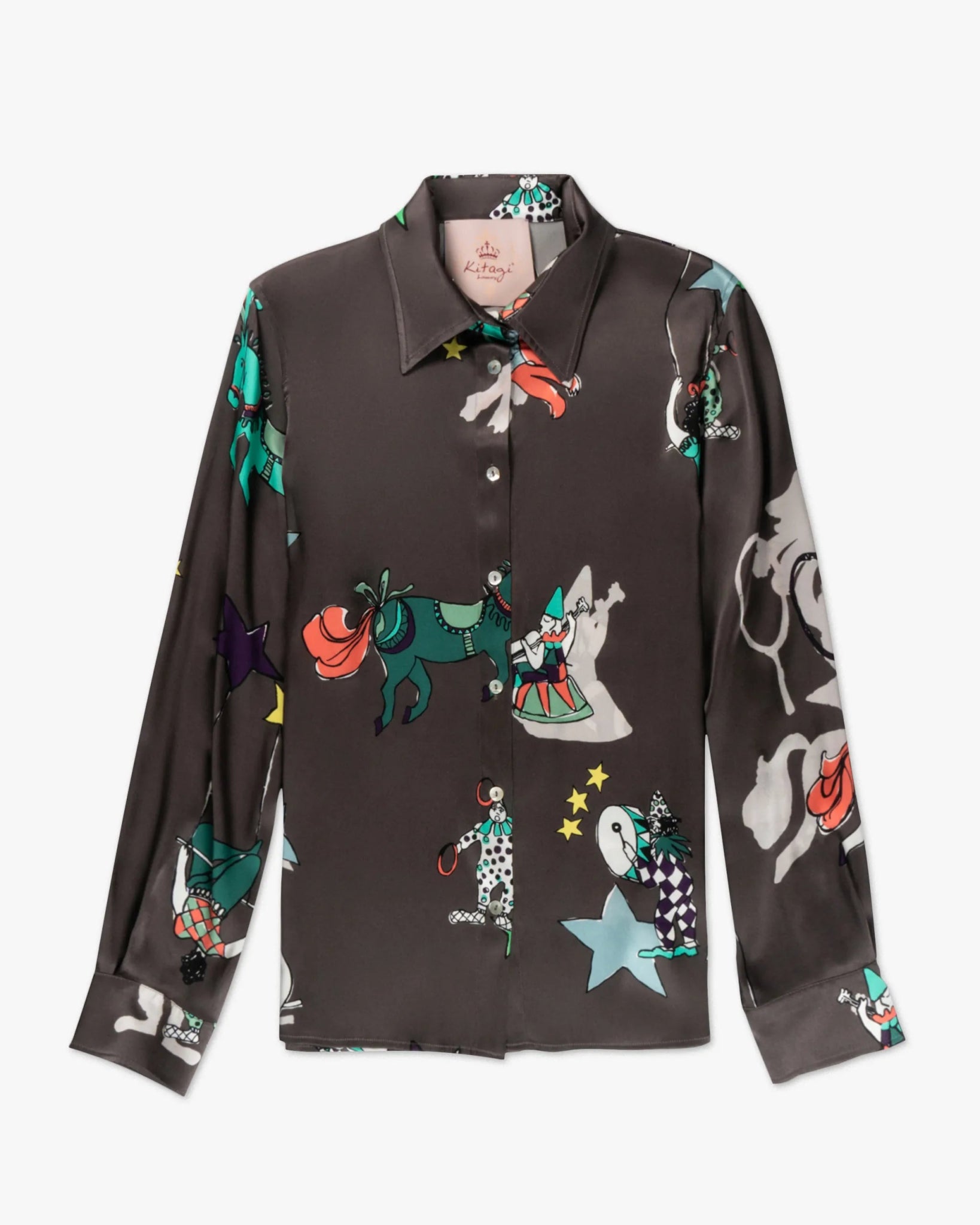 Zirkus - Print - Bluse von Kitagi - BLOUSON KITAGI QUEEN