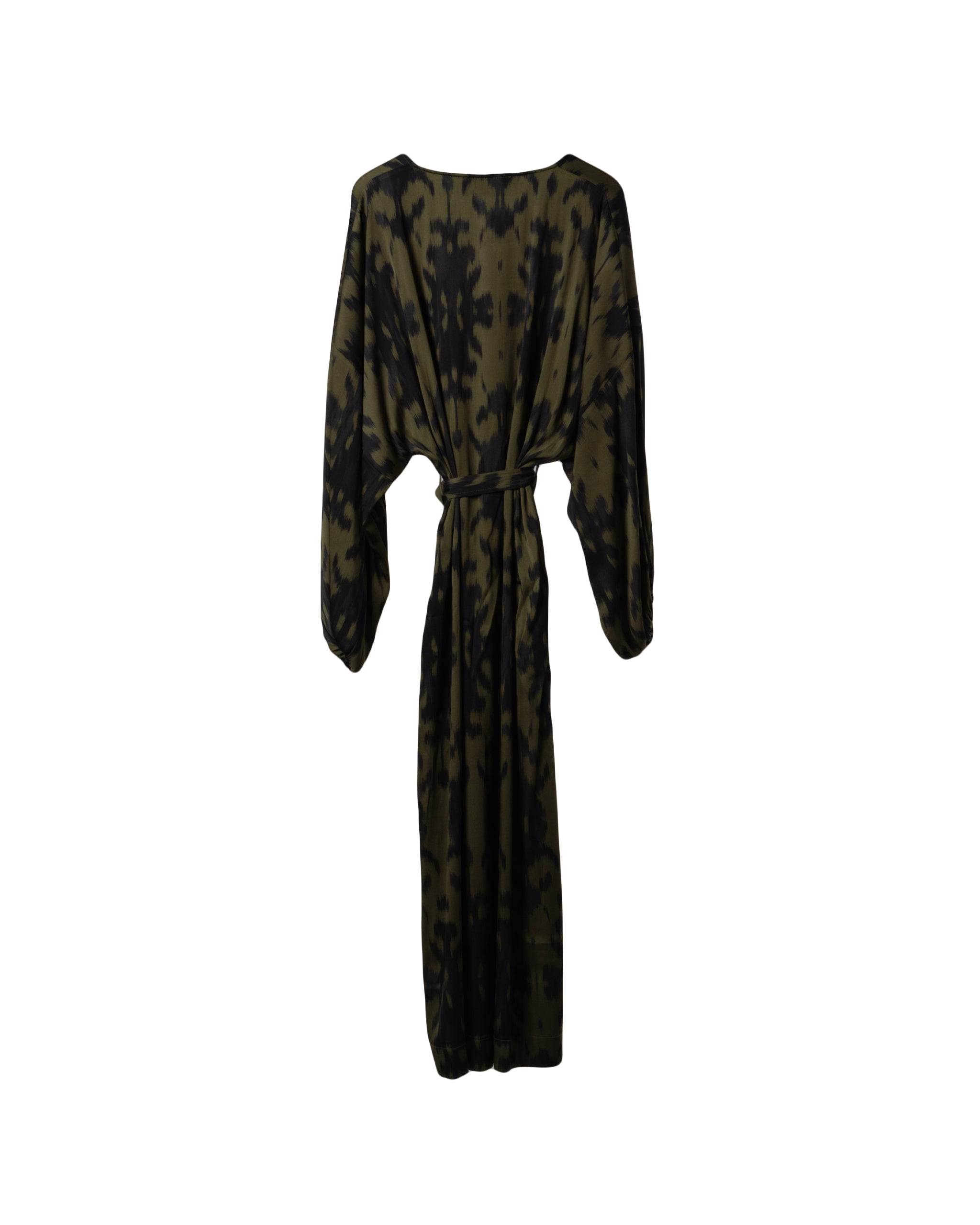 VISCOSE STRETCH KAFTAN DRESS