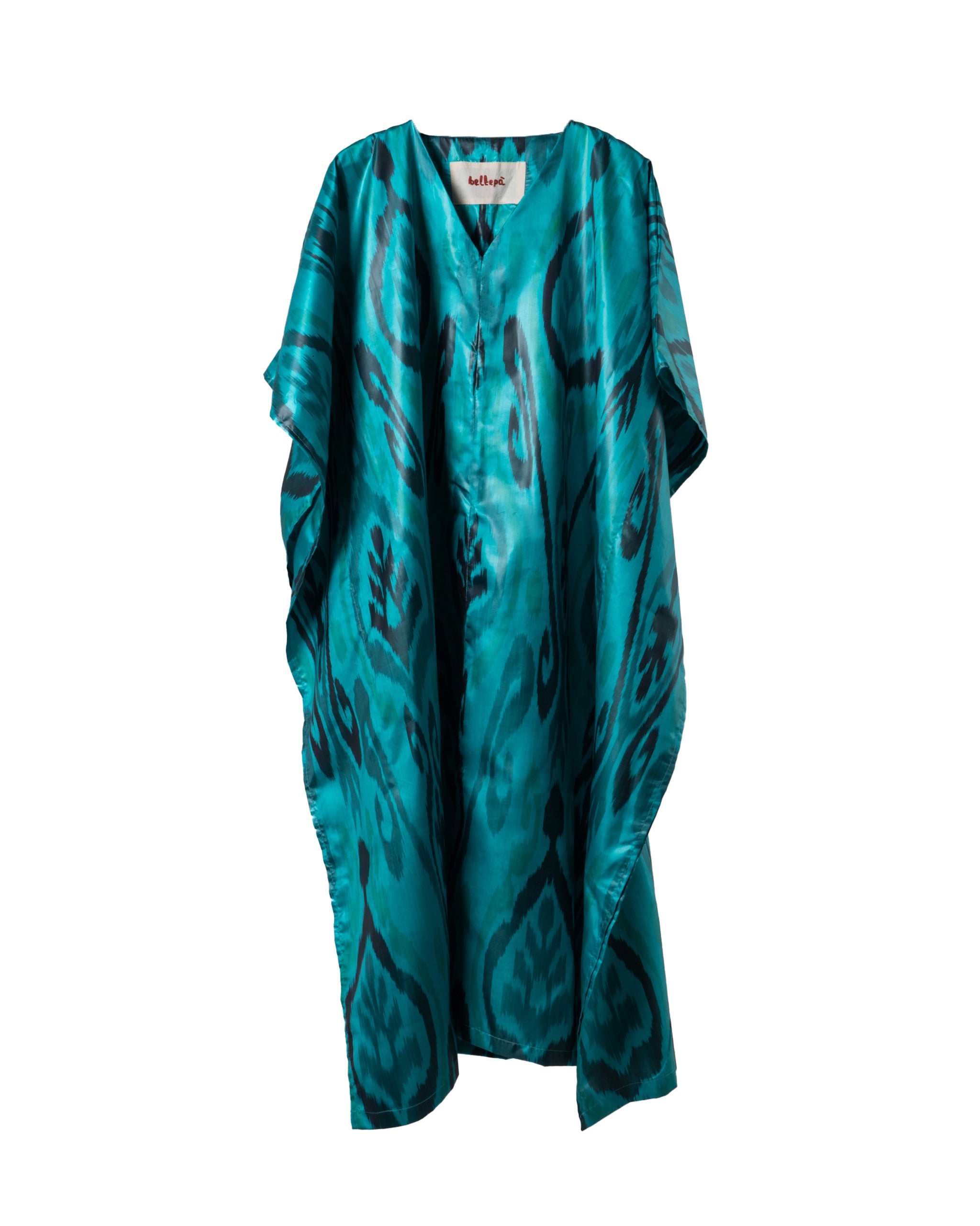 OVERSIZE TAFT SILK V CAFTAN
