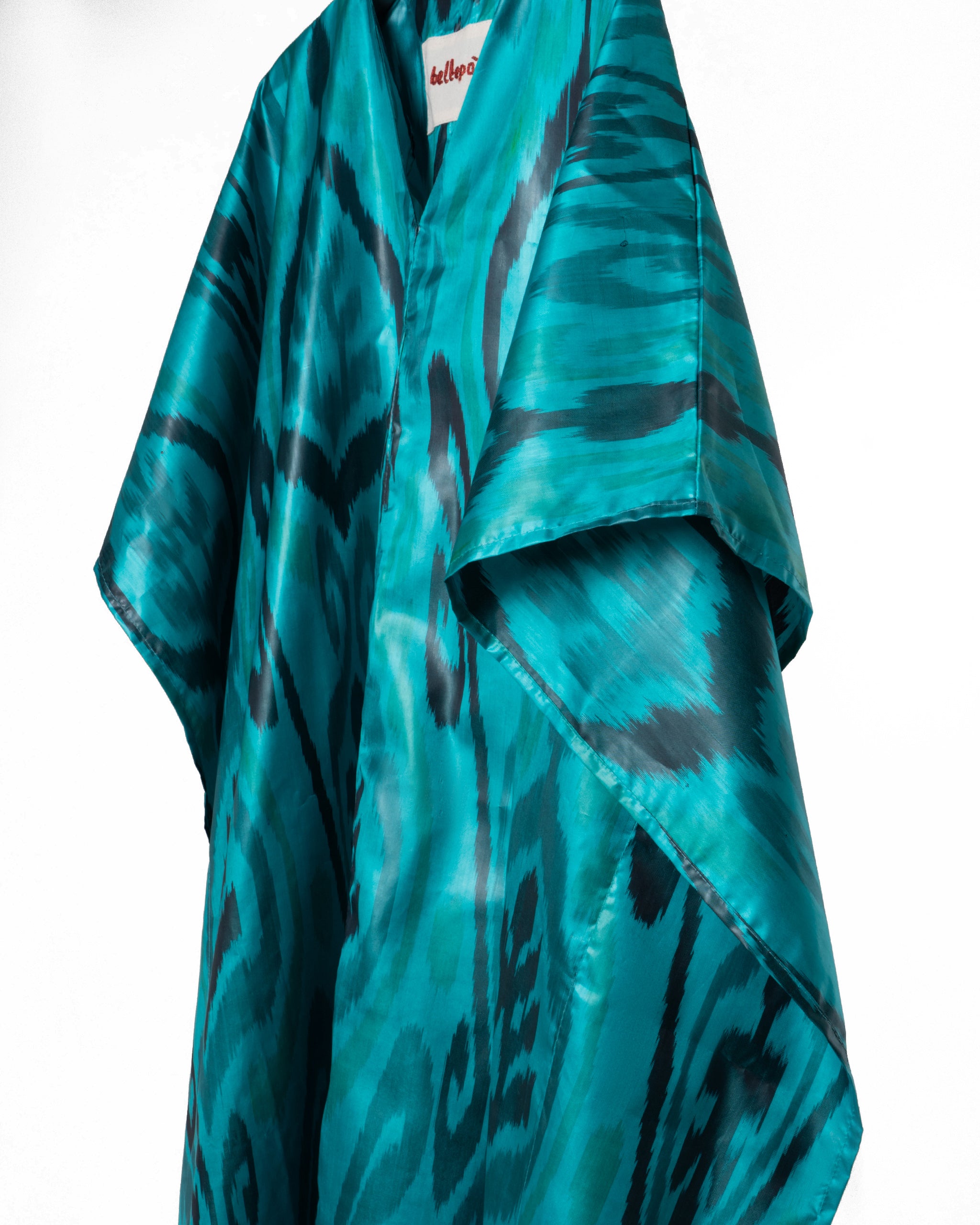 OVERSIZE TAFT SILK V CAFTAN