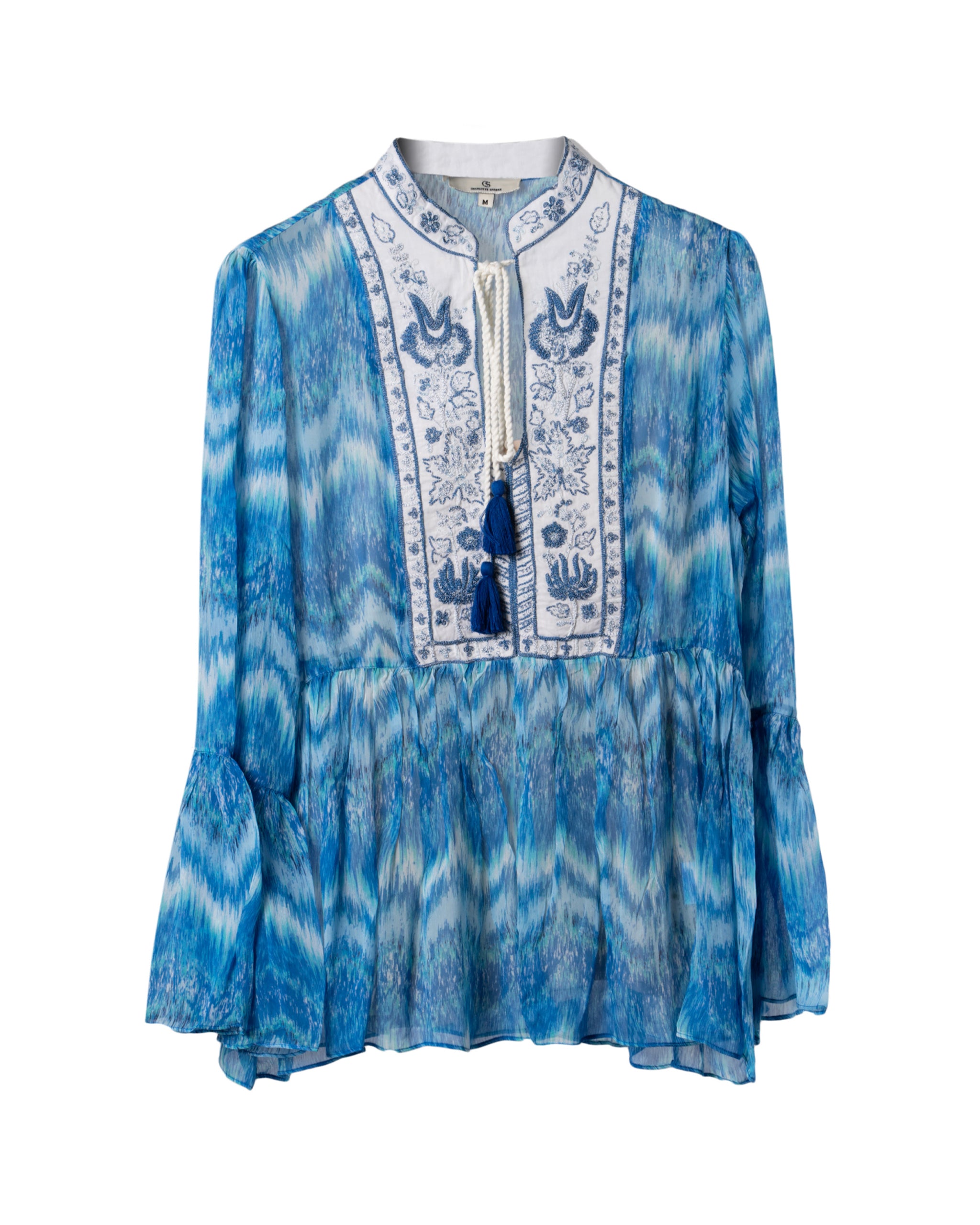 VISCOSE CHIFFON DESIGN TUNIC