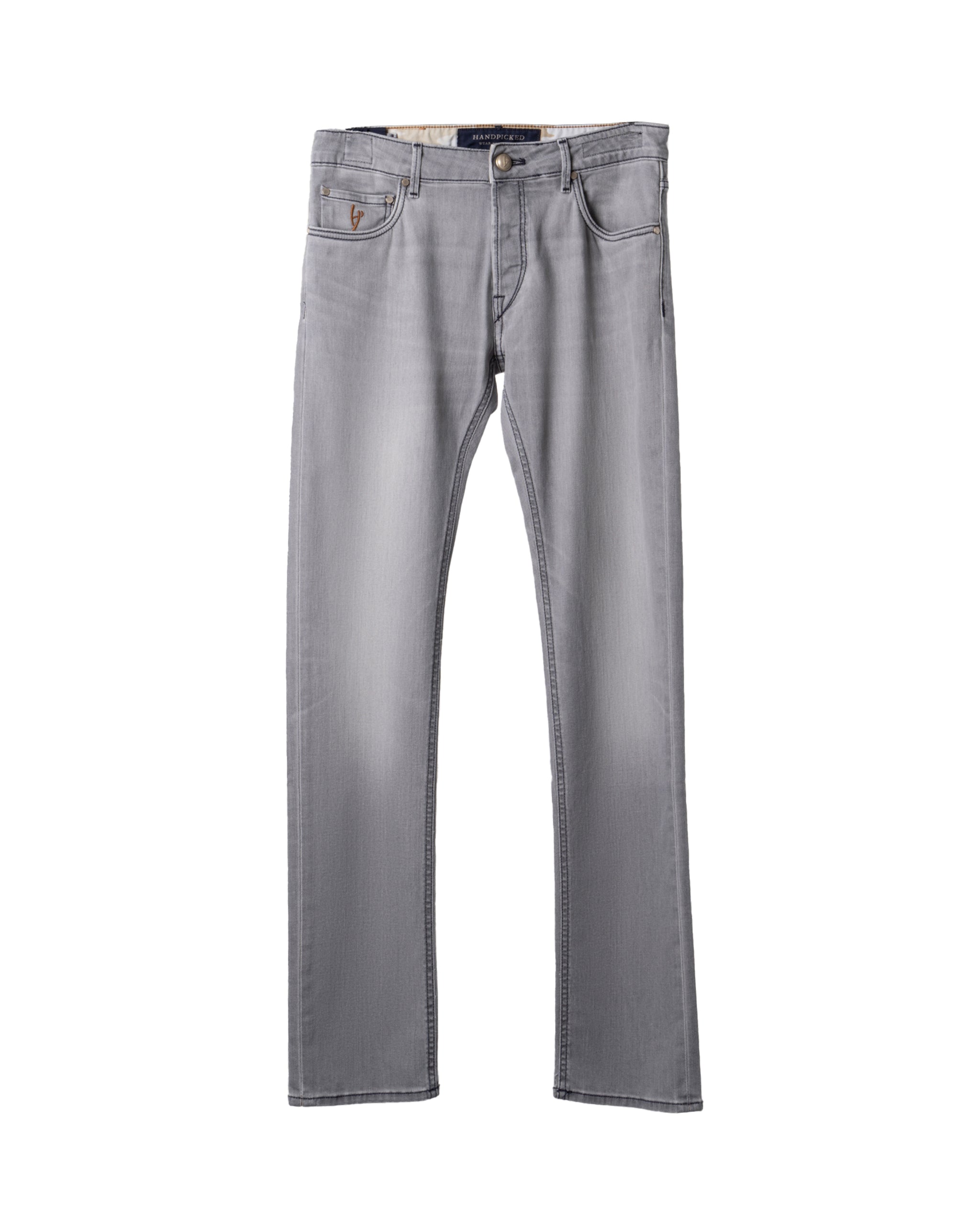 HANDPICKED RAVELLO COGNAC JEANS LEATHER PATCH