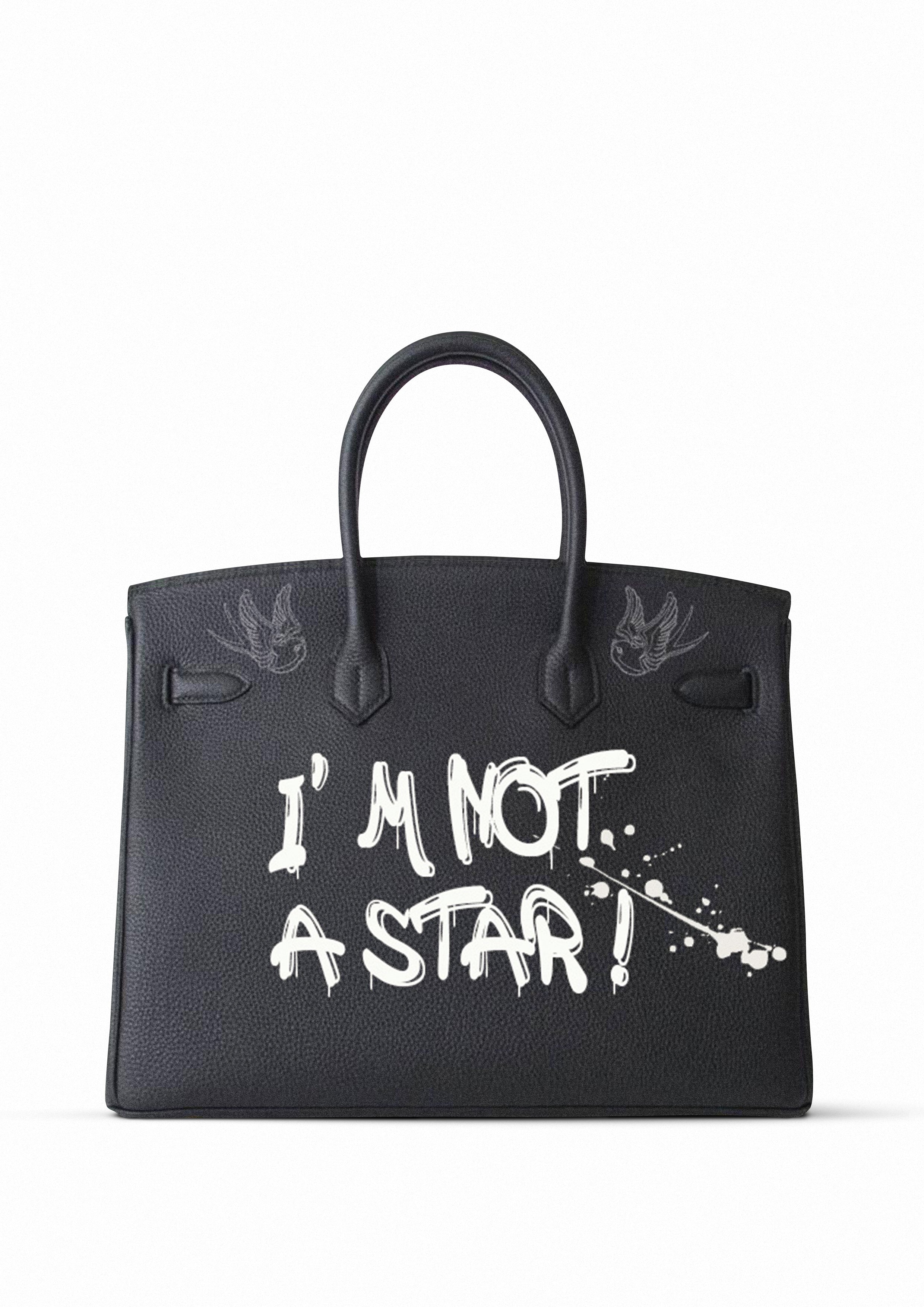 40 INCH HERMES BIRKIN ANGEL HERMES BLACK