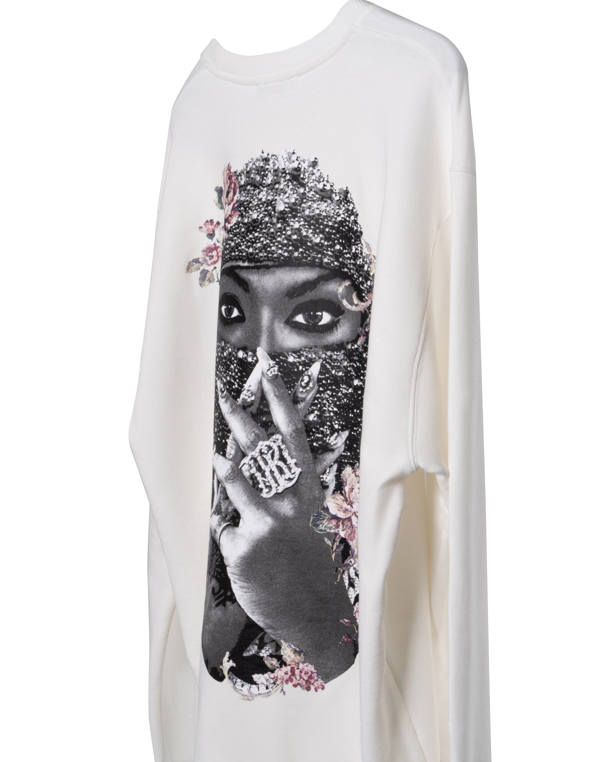 CREWNECK BACK PRINT SWEATER