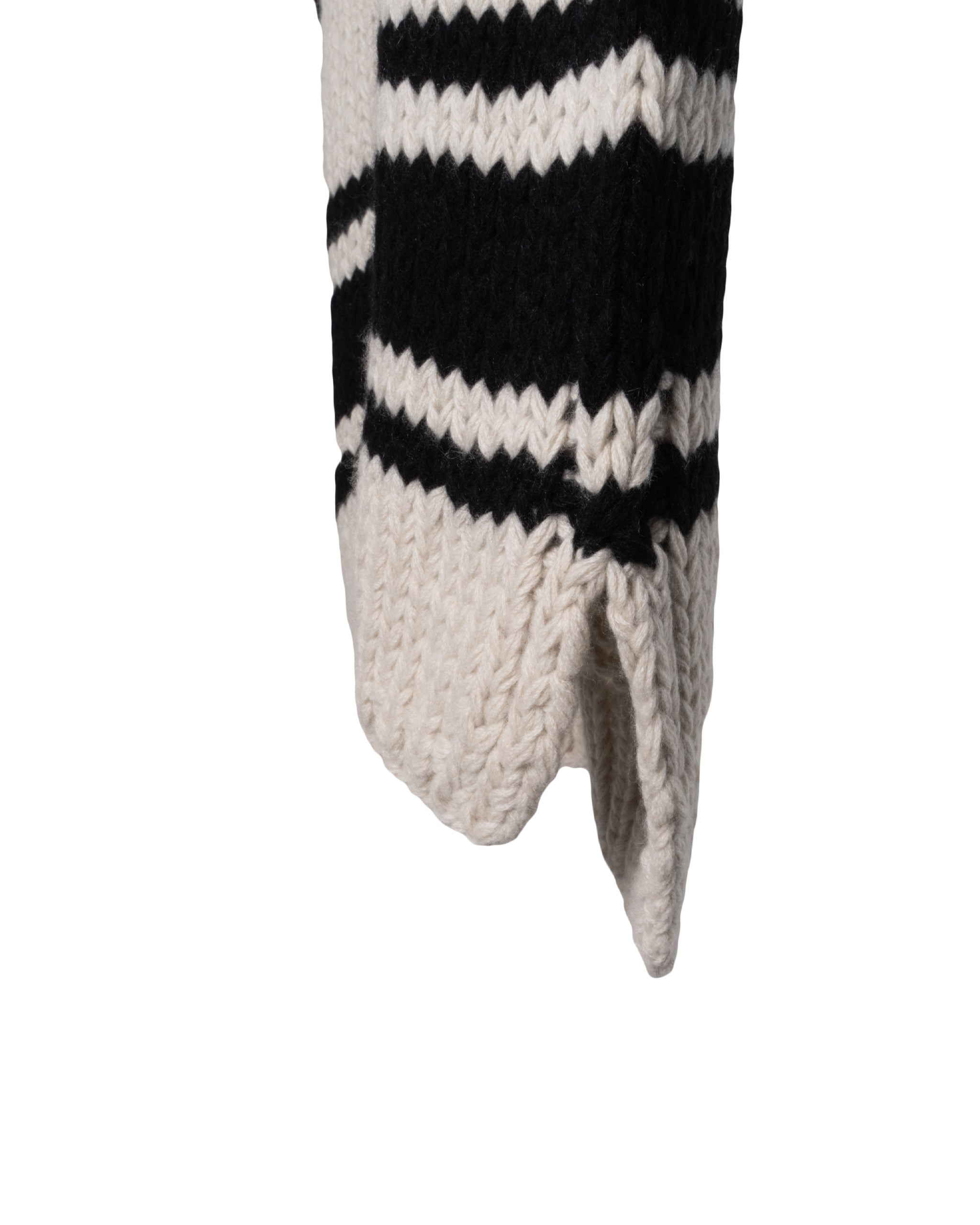 OVERSIZE CREWNECK NO SLEEVE KNITWEAR