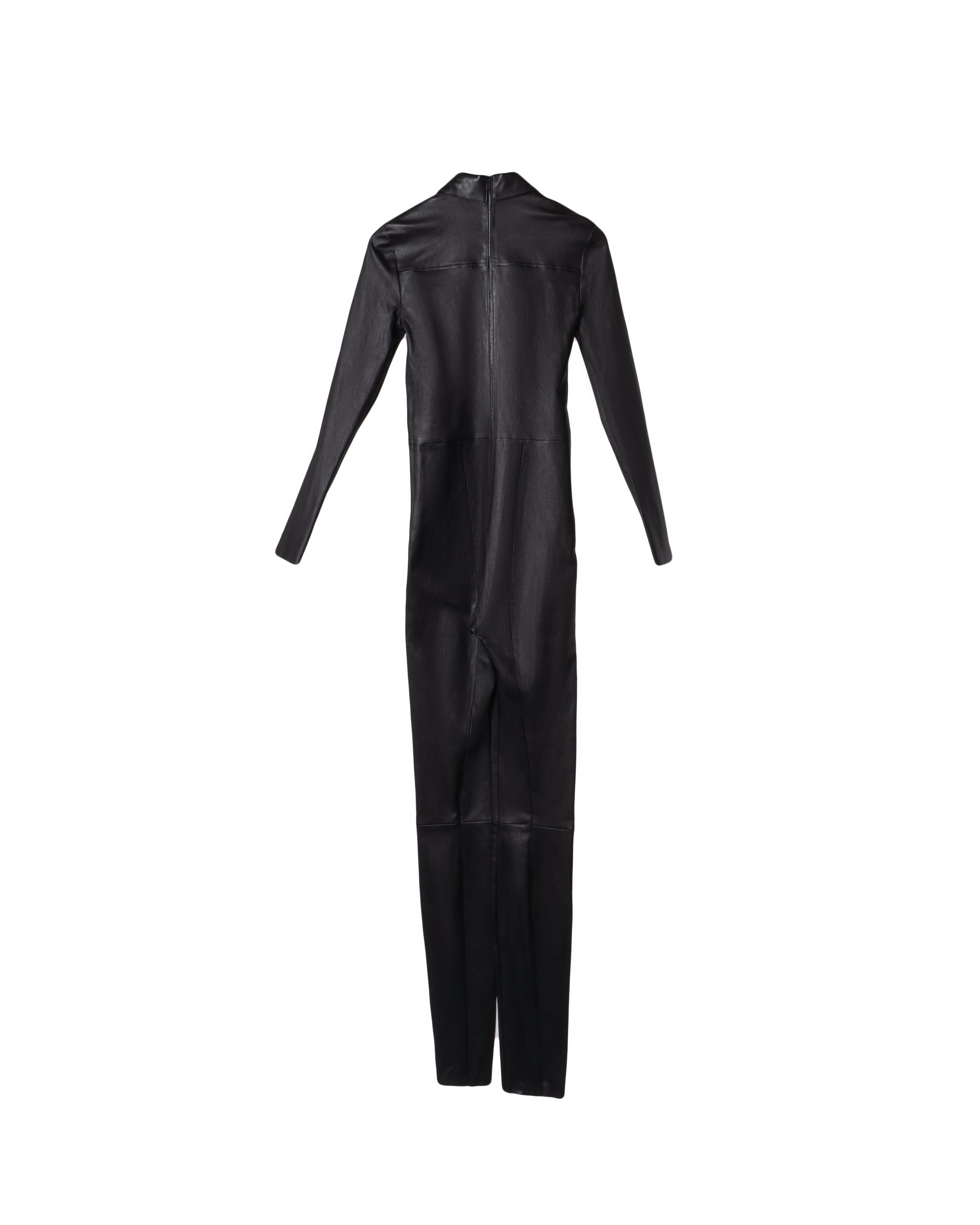 STRETCH PLONGEE SHIRT JUMPSUIT