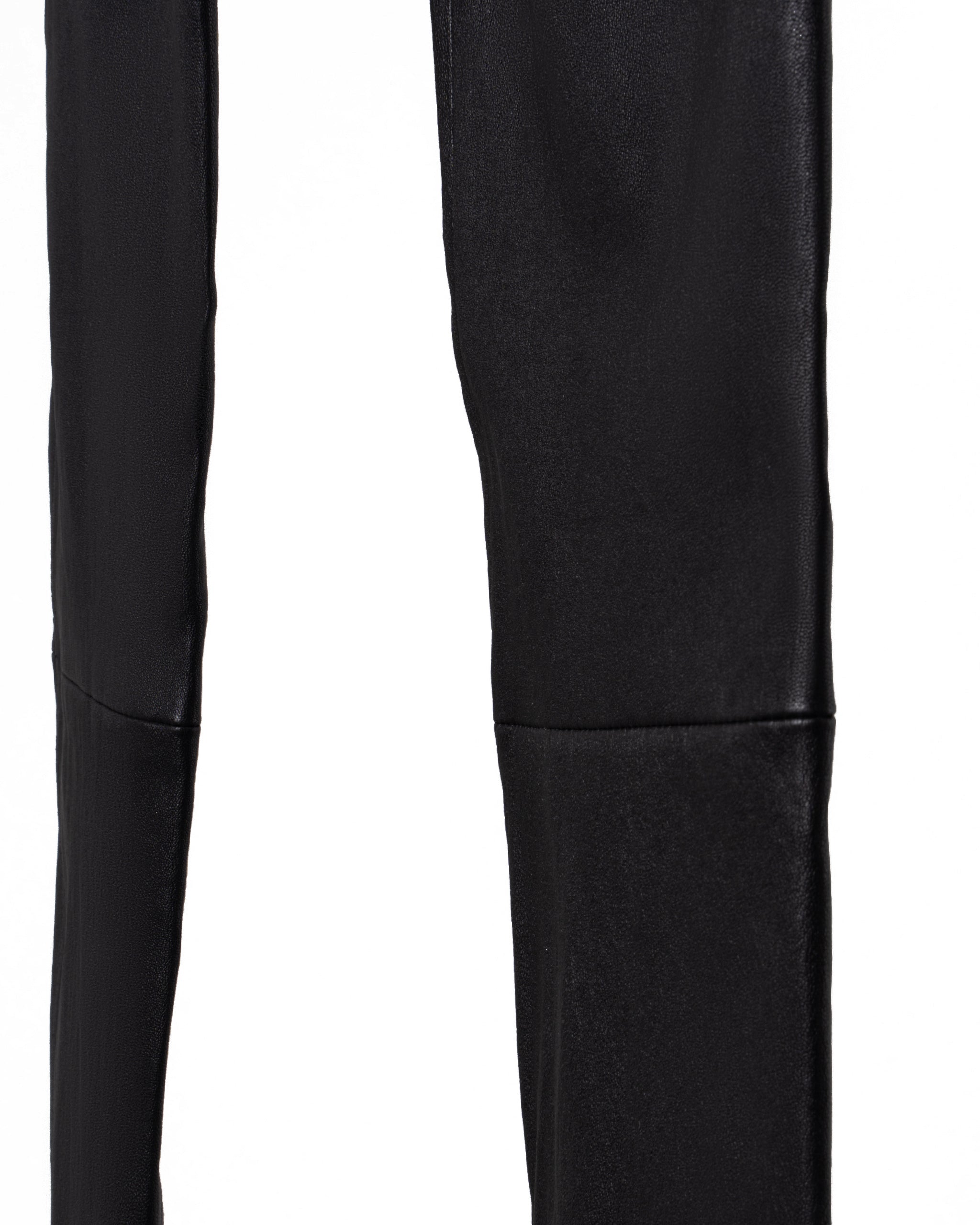PLONGEE STRETCH LEATHER PANTS