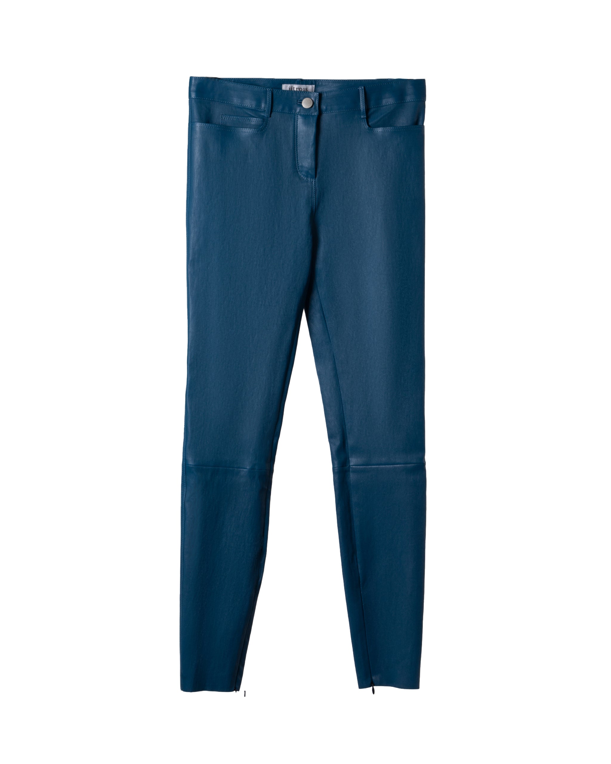 PLONGEE STRETCH LEATHER PANTS