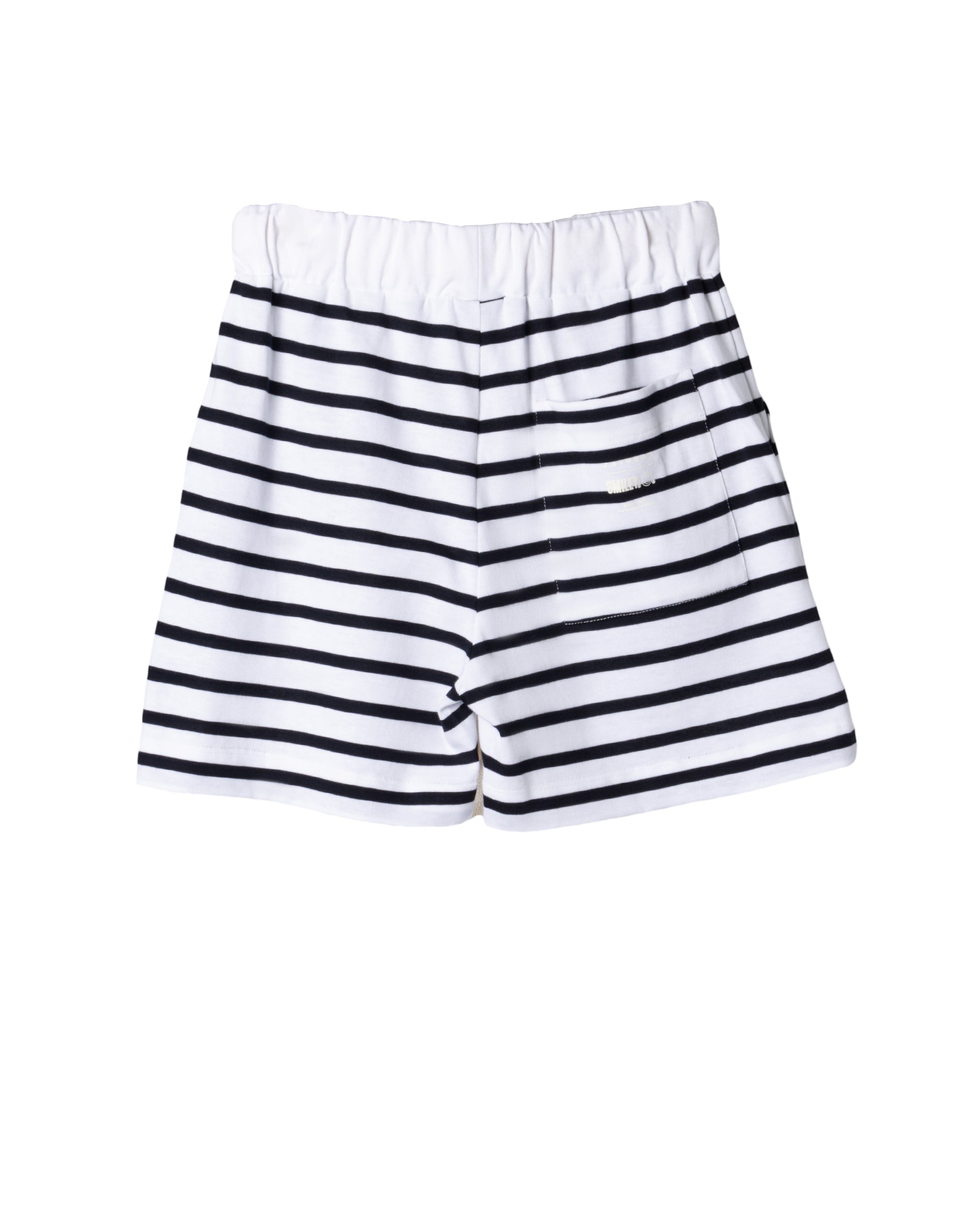 STRIPE SMILEY SHORTS