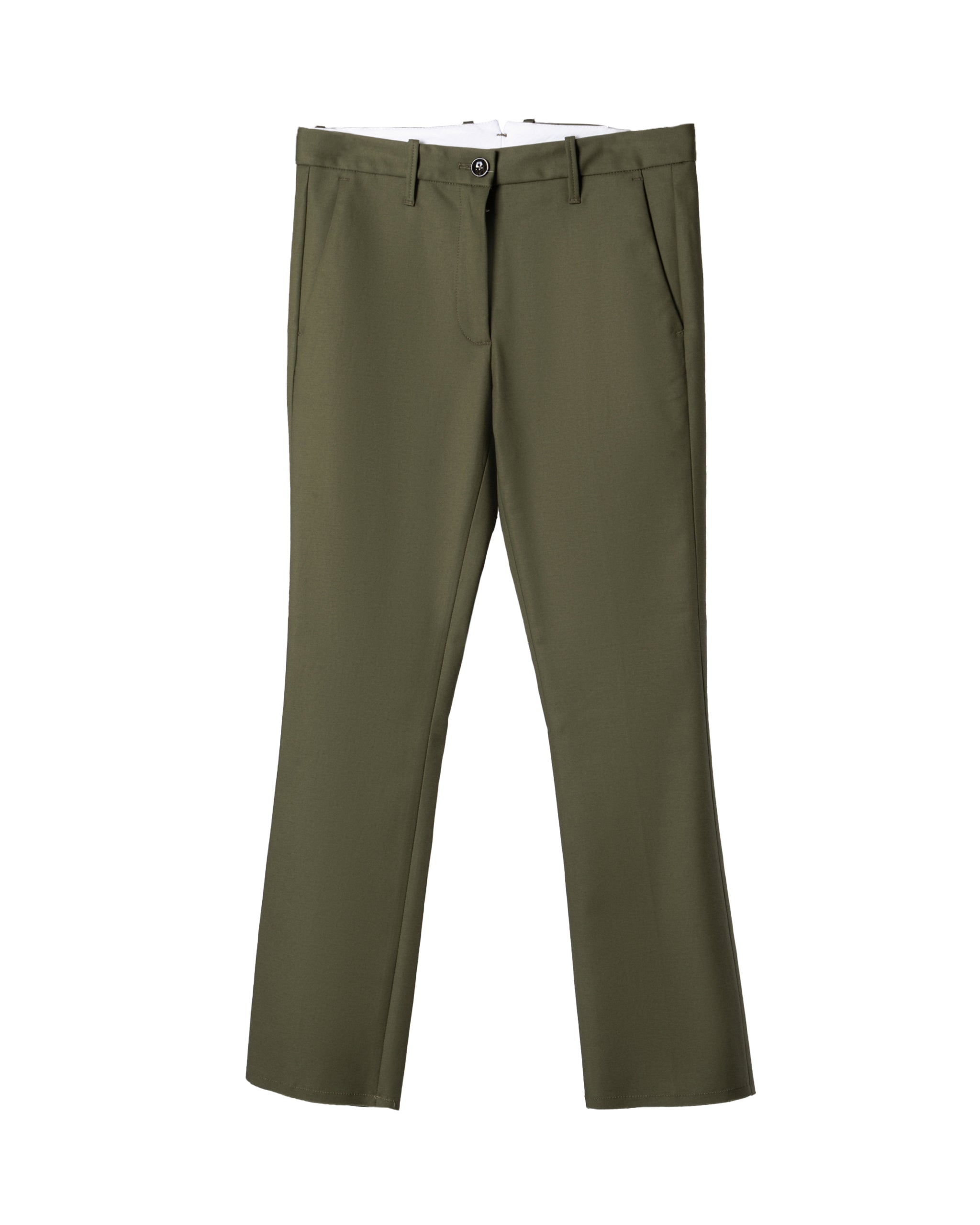 RASO STRETCH CROPPED KICK CHINO