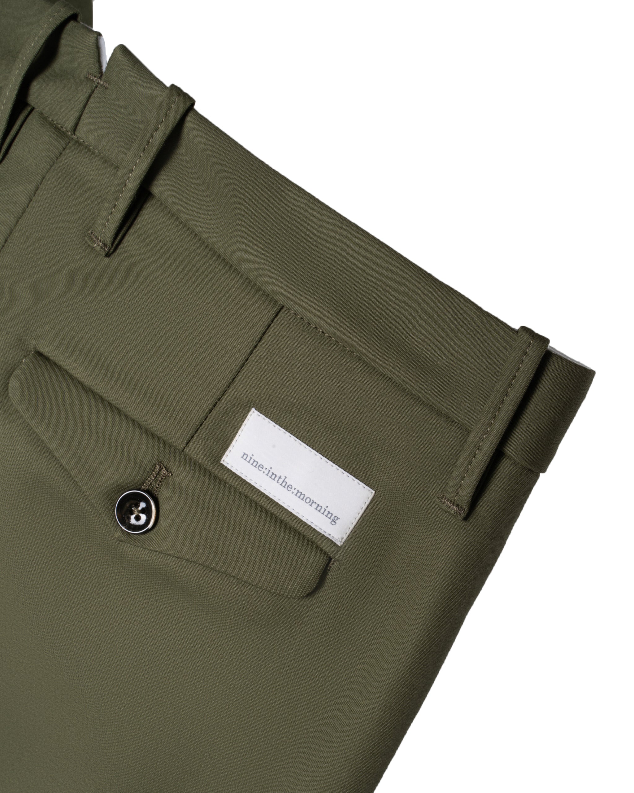 RASO STRETCH CROPPED KICK CHINO