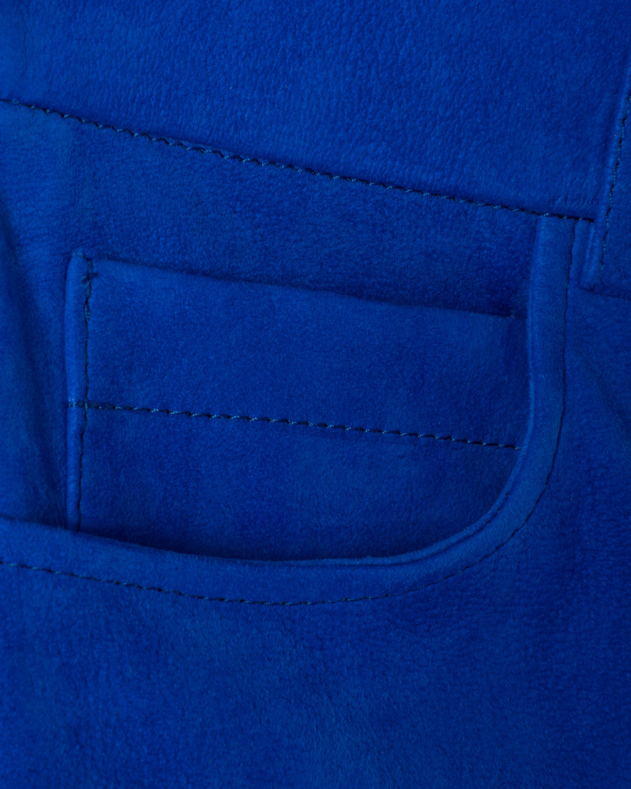 SUEDE STRETCH 5 POCKET PANTS