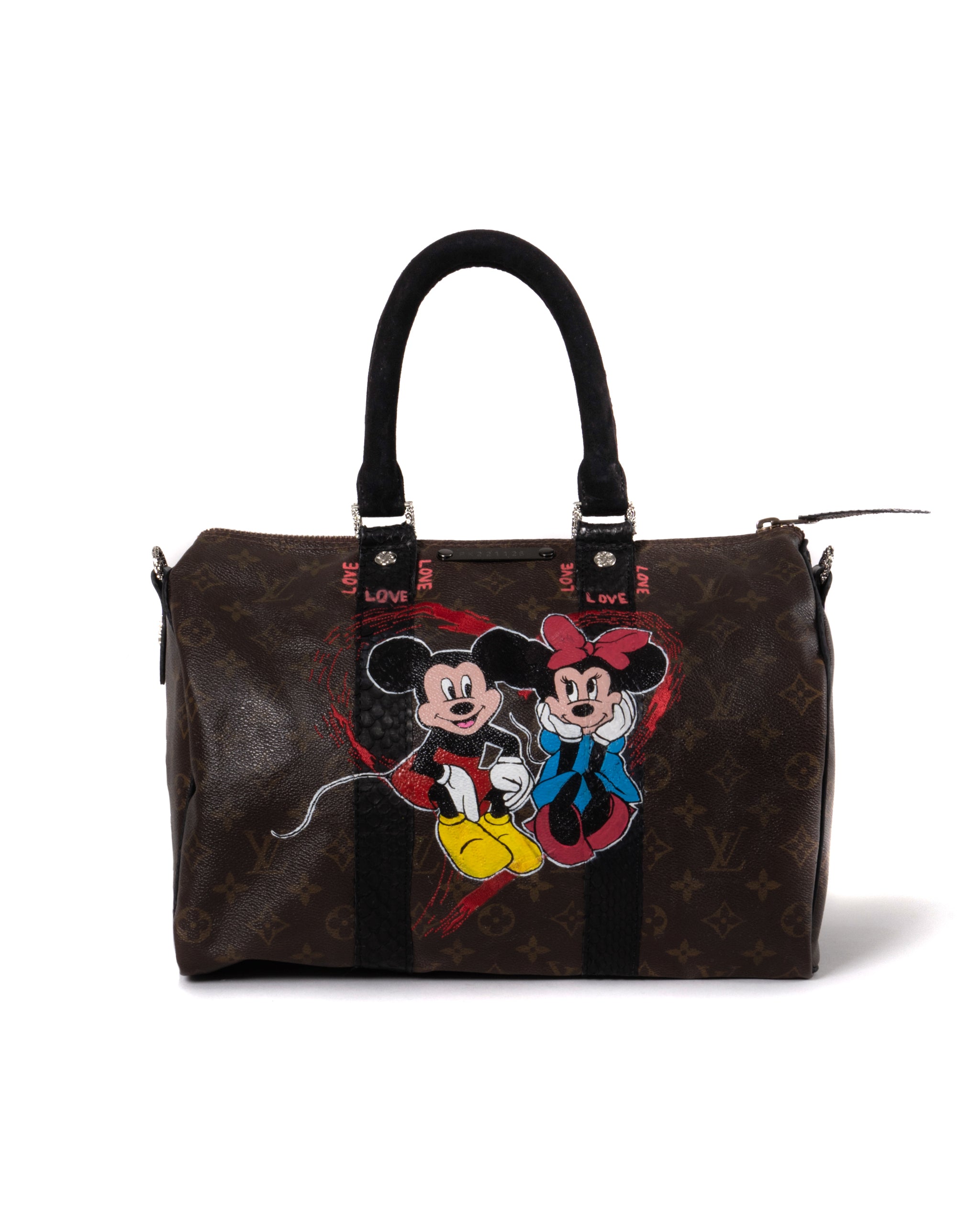 LOVE LOVE MICKEY + MINI MOUSE VINTAGE LOUIS VUITTON BAG