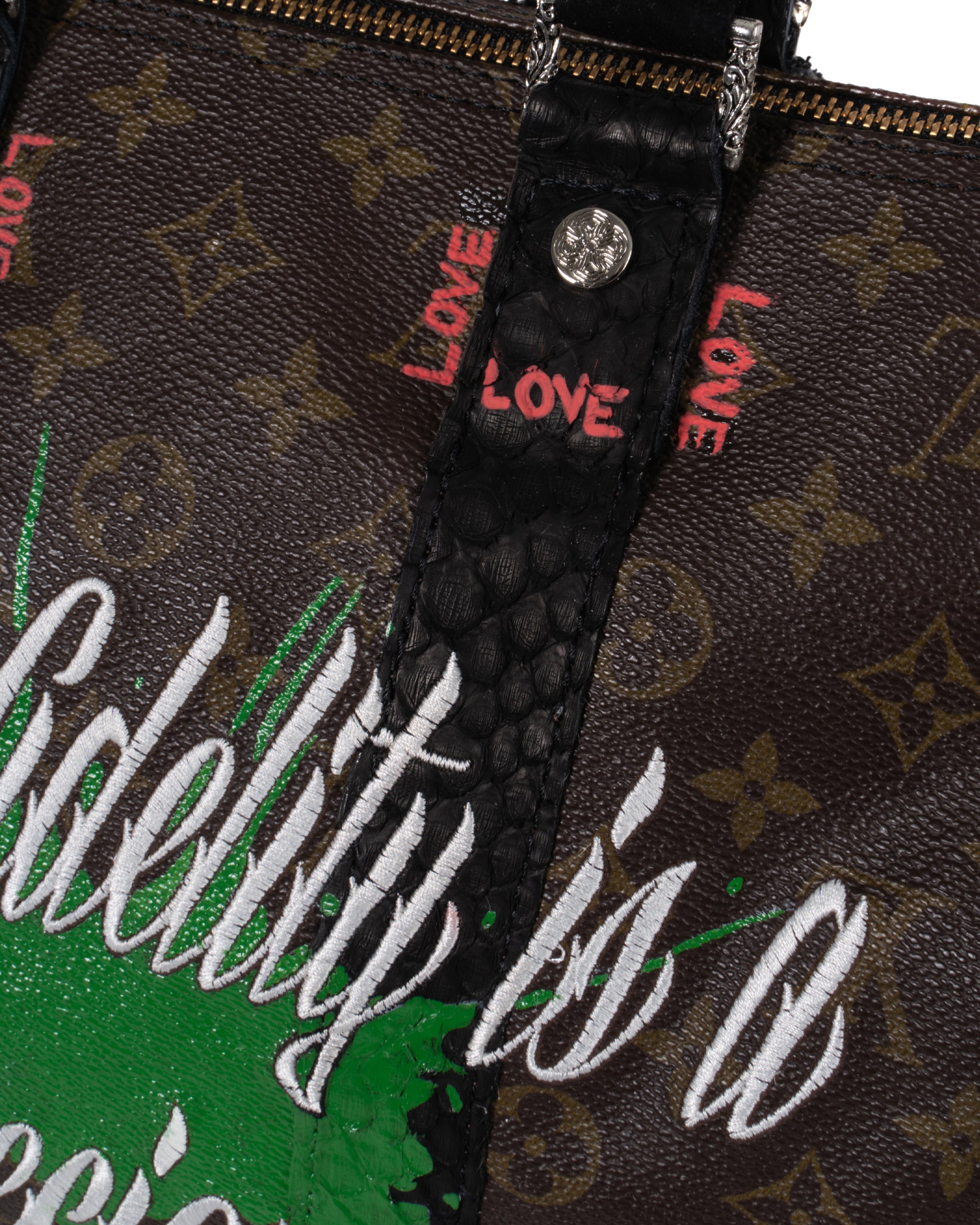 THE FIDELITY IS A PRECIOUS GIFT VINTAGE LOUIS VUITTON BAG