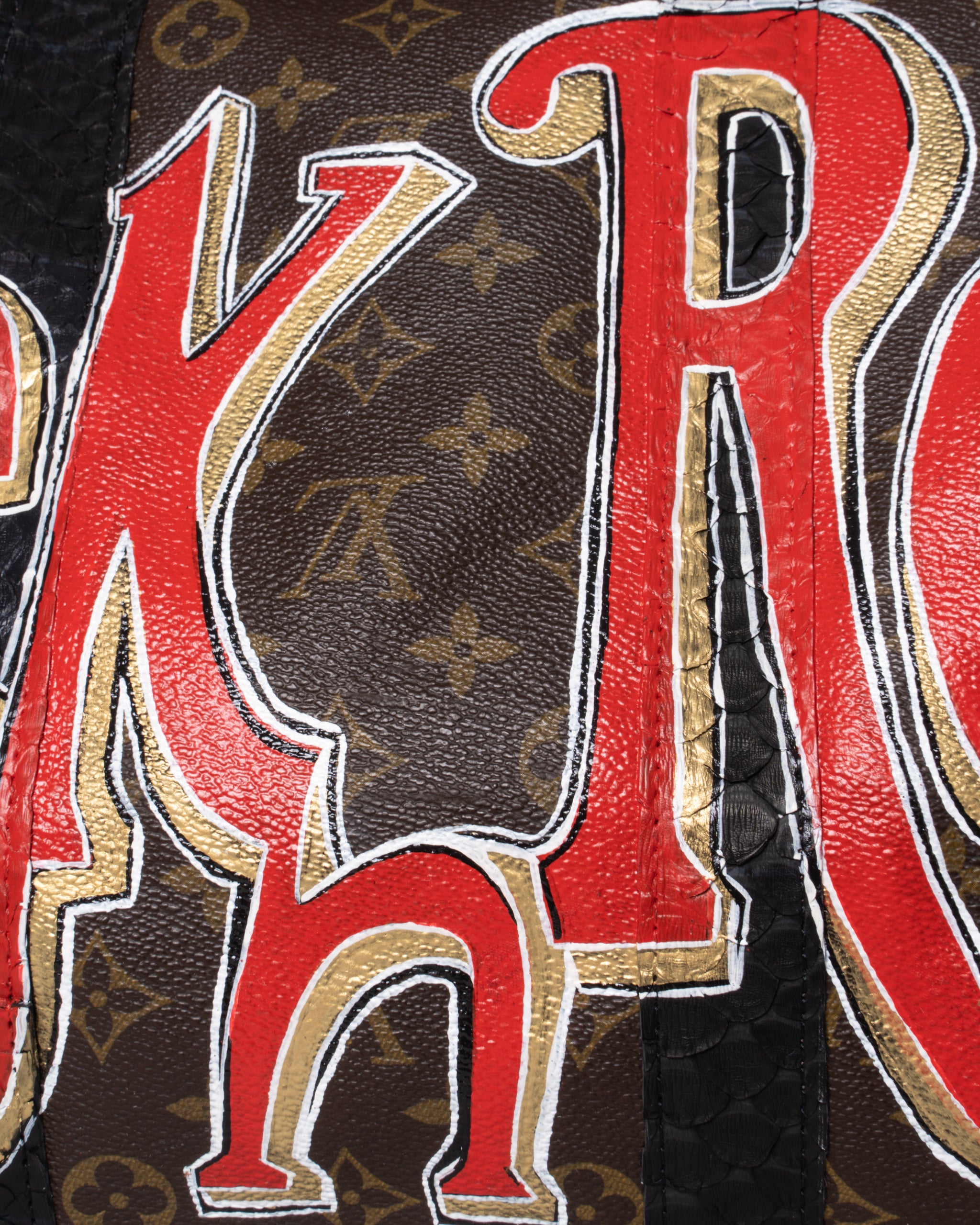 QUEEN ROCK N° ROLL BIG VINTAGE LOUIS VUITTON BAG