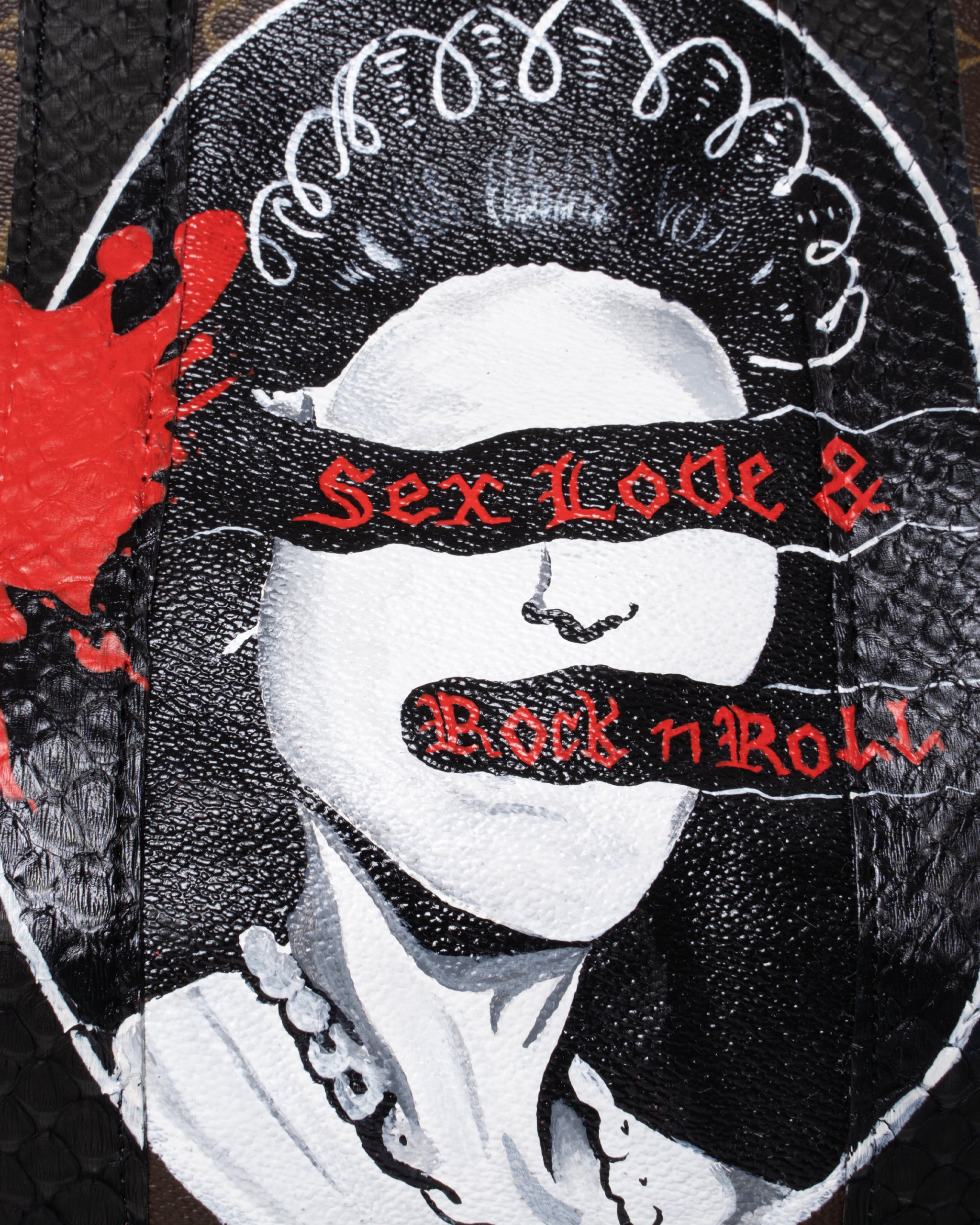 QUEEN ROCK N° ROLL BIG VINTAGE LOUIS VUITTON BAG