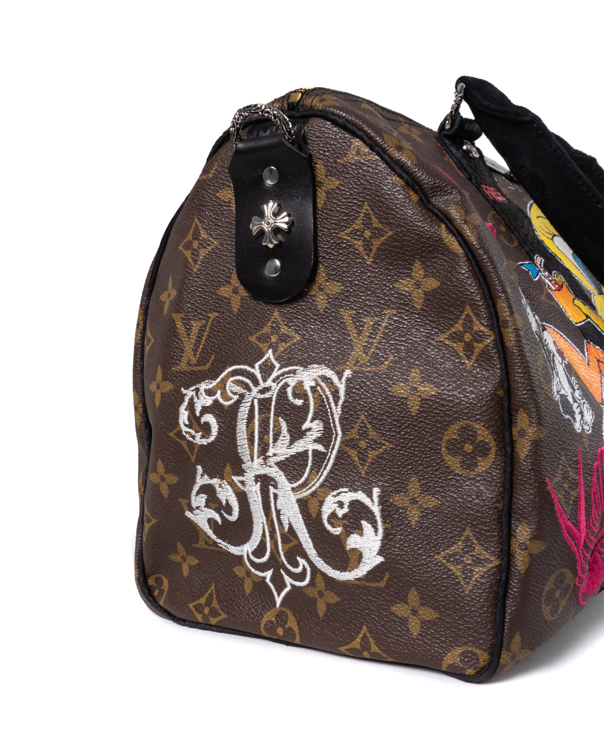 WHEN THE CAT IS NOT THERE VINTAGE LOUIS VUITTON BAG