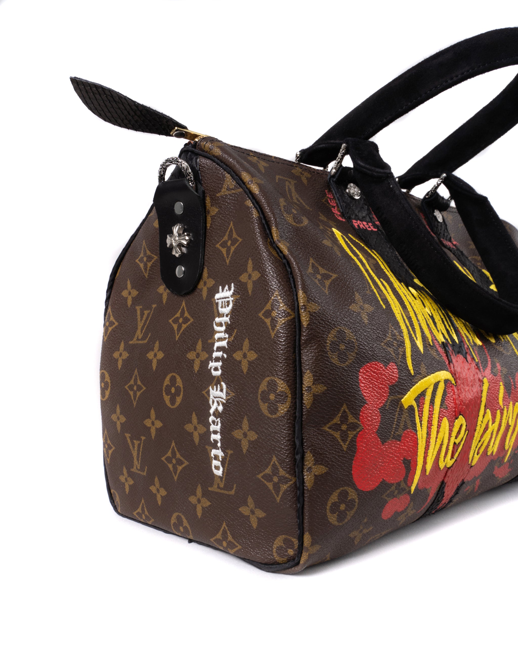 WHEN THE CAT IS NOT THERE VINTAGE LOUIS VUITTON BAG