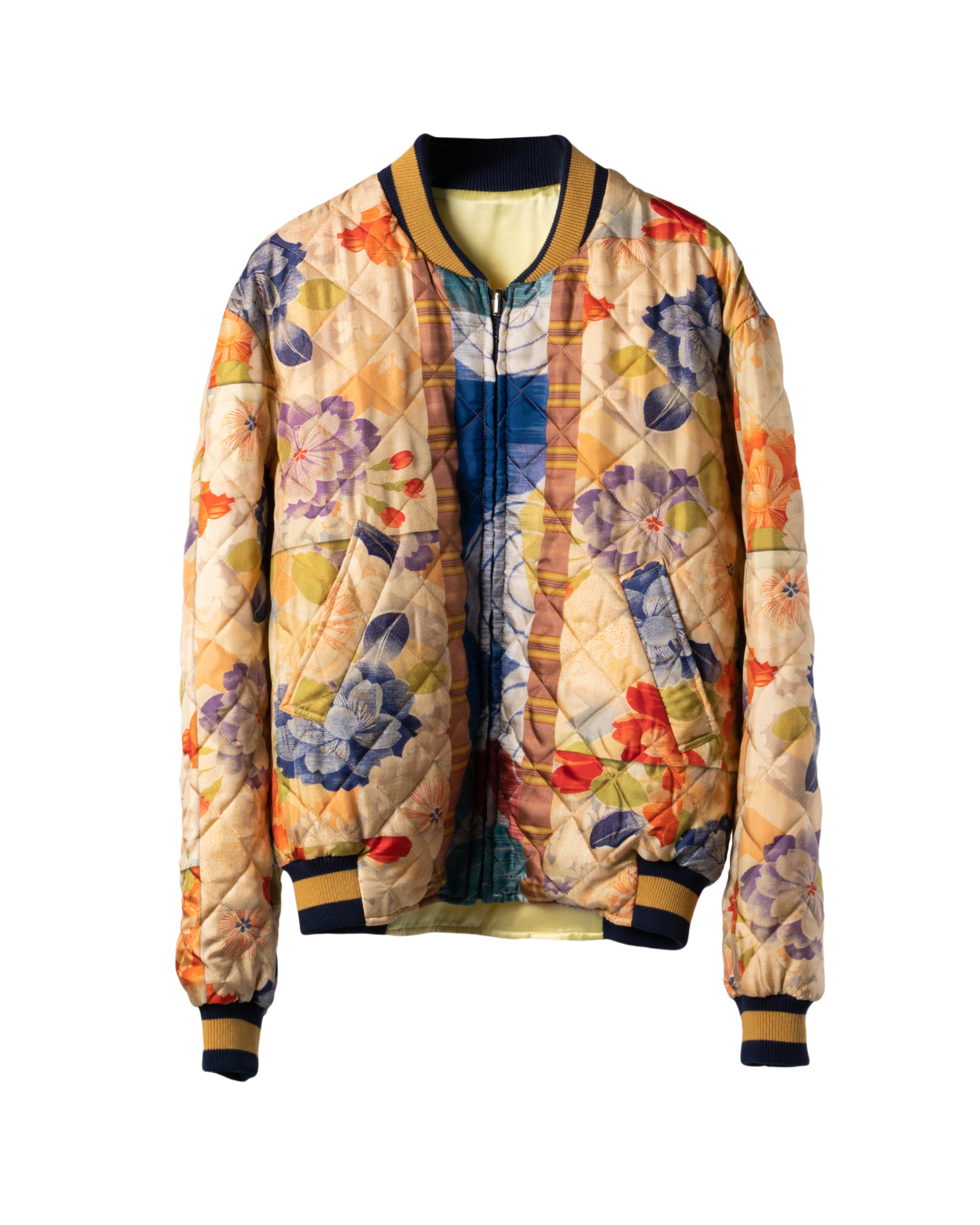 FULL SILK REVERSE BOMBER JACKET