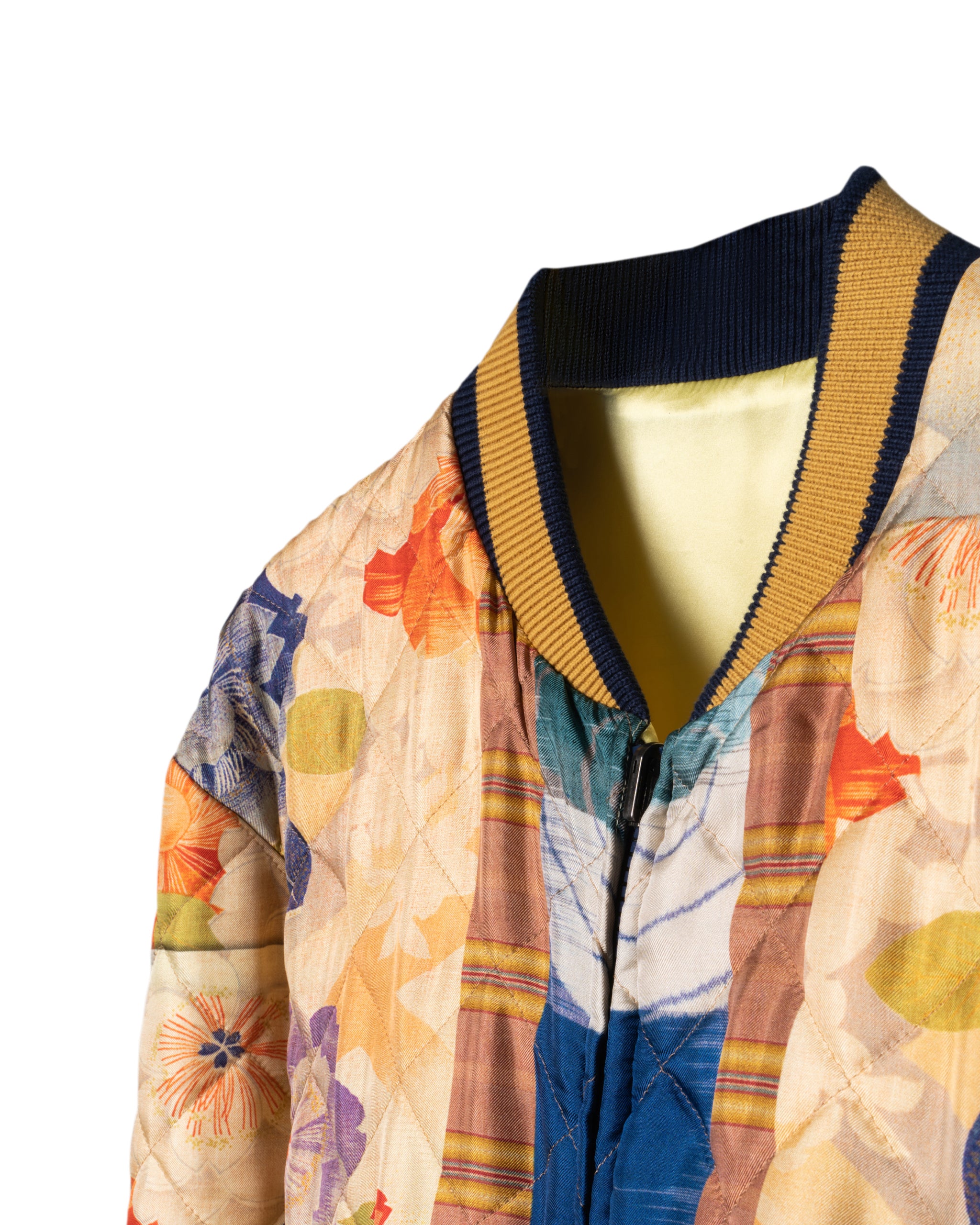 FULL SILK REVERSE BOMBER JACKET