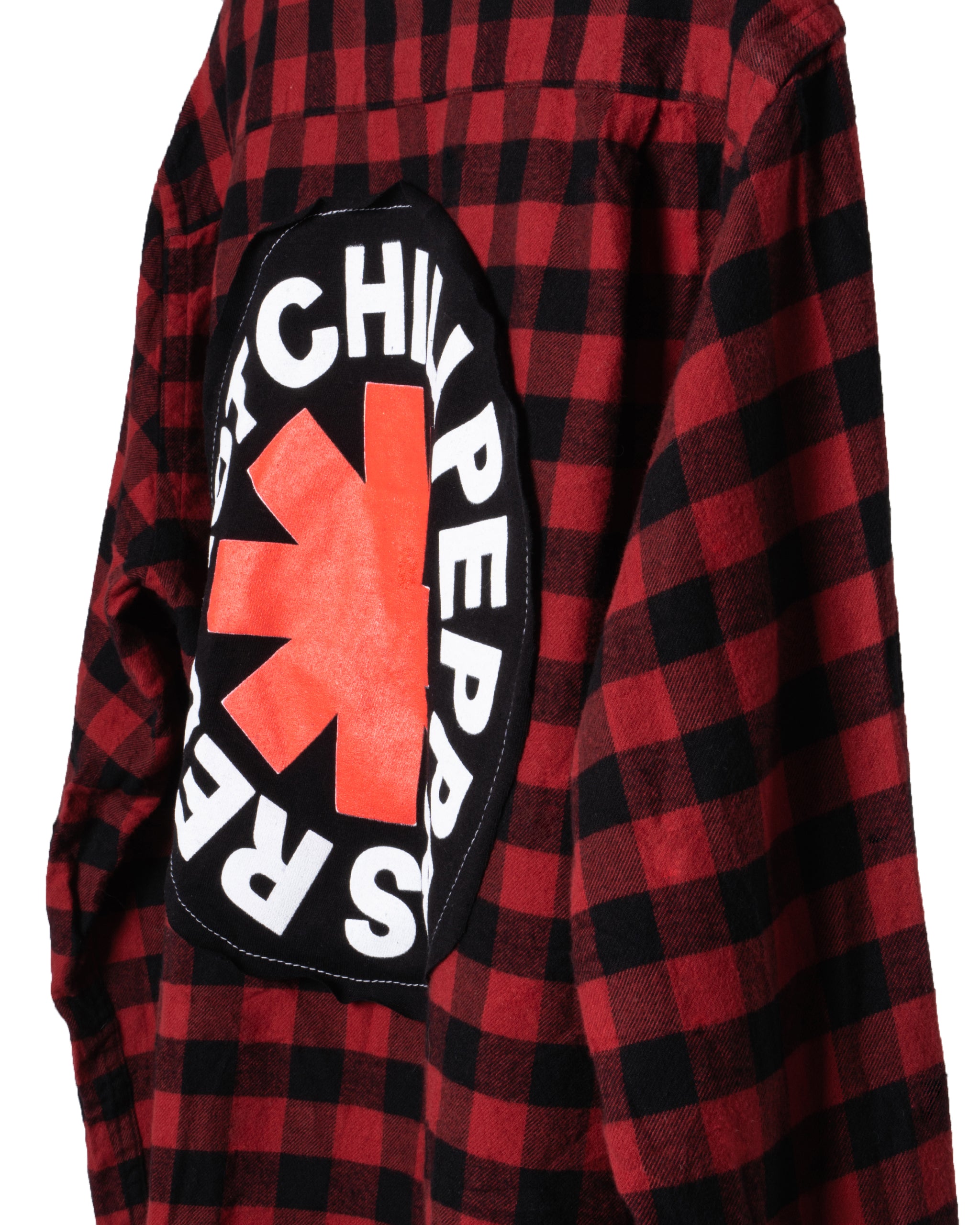 VINTAGE US FLANNEL RED HOT CHILLI PEPERS SHIRT
