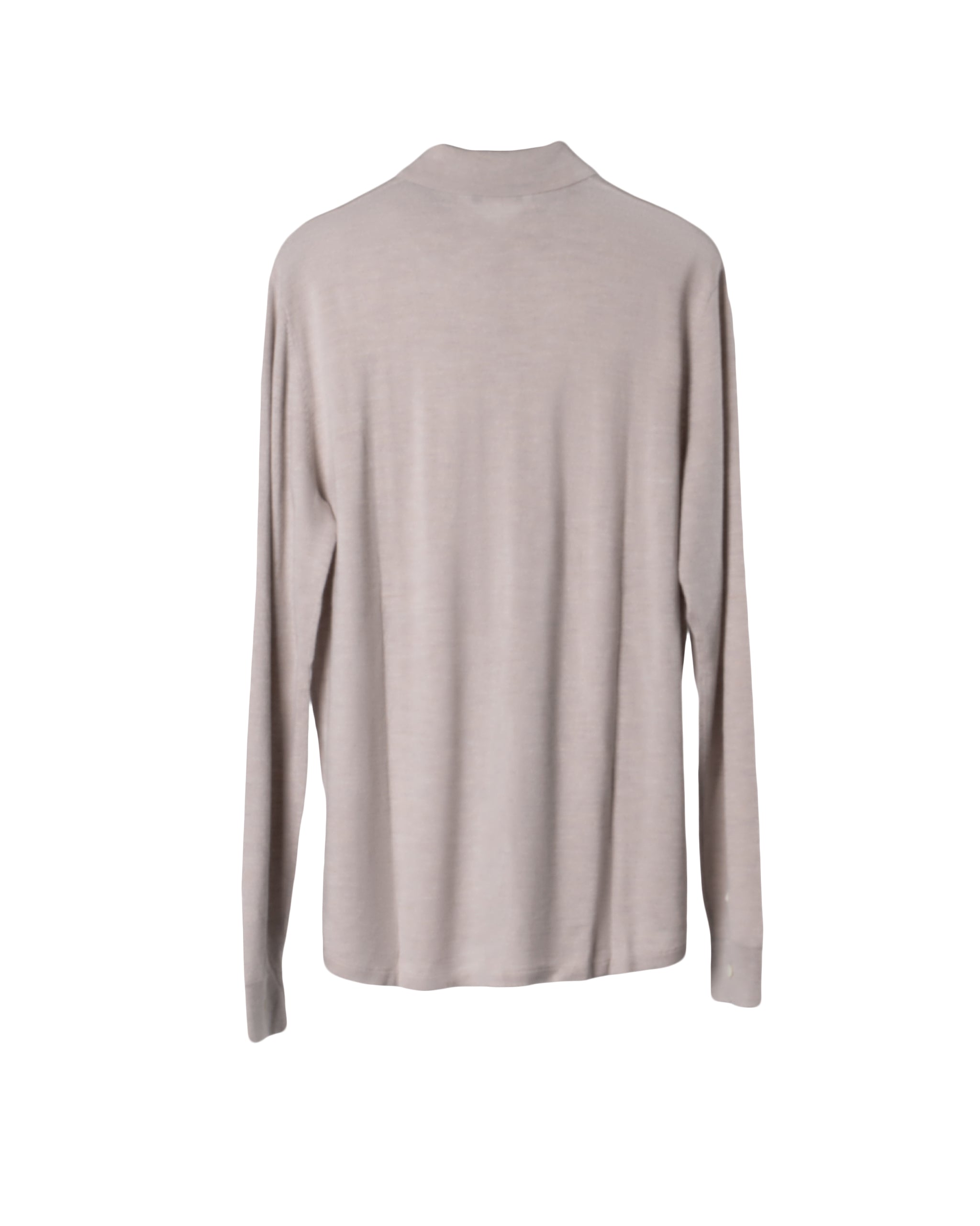 KNITTED CASHMERE MEN SHIRT