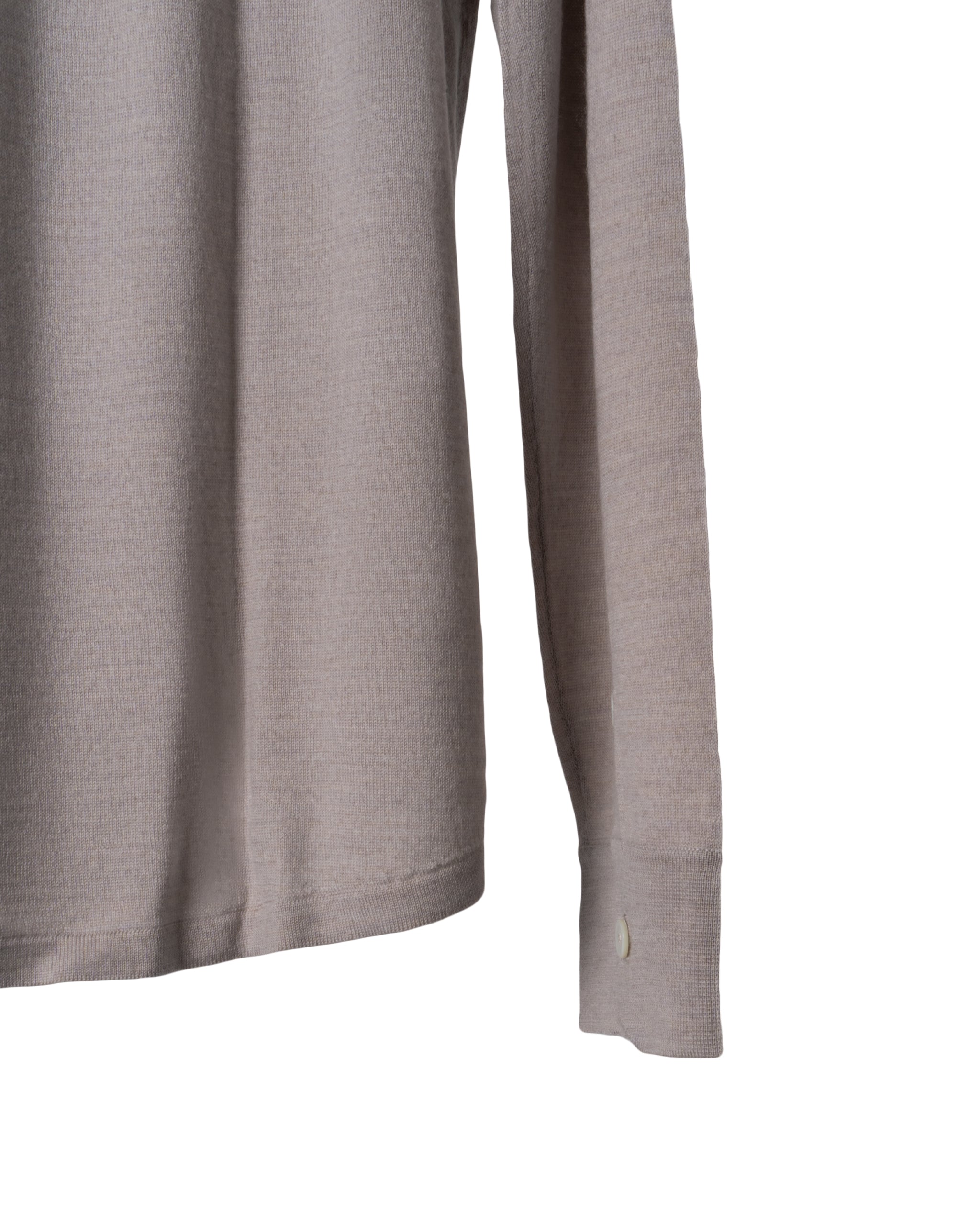 KNITTED CASHMERE MEN SHIRT