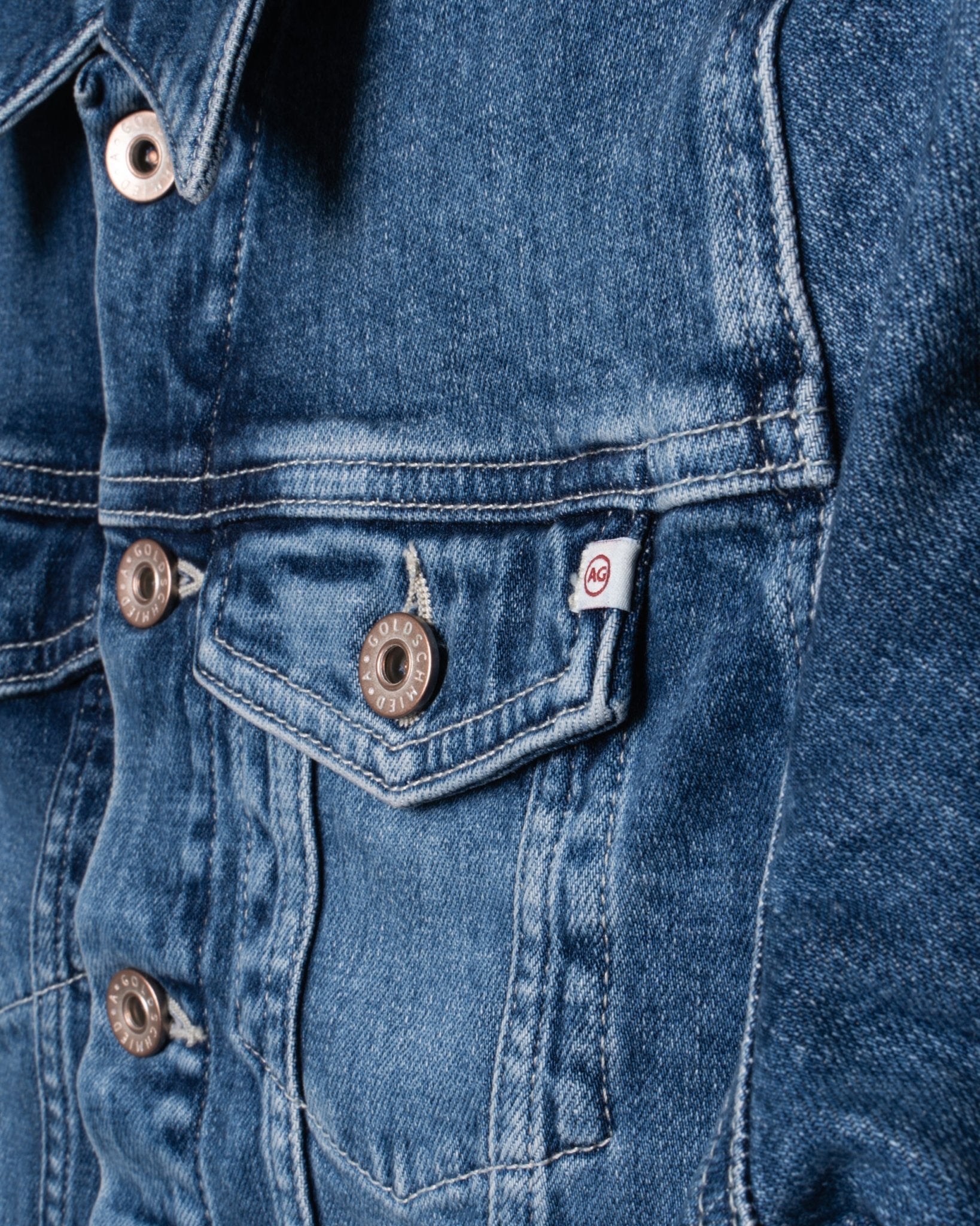 ADRIANO GOLDSCHMIED | ROBYN SEXY DENIM JACKET - Denim AG Denim