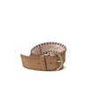 ALESSIA ZAMATTIO | SUEDE STUDDED DRESS BELT - Belts ZAMATTIO